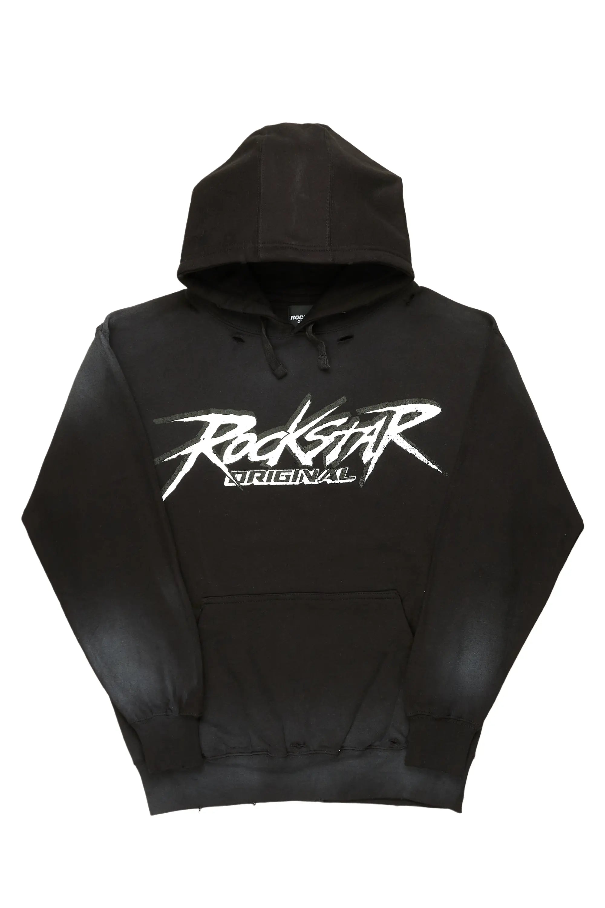 ROCKSTAR ORIGINAL Sweat à Capuche Graphique Noir Alpha