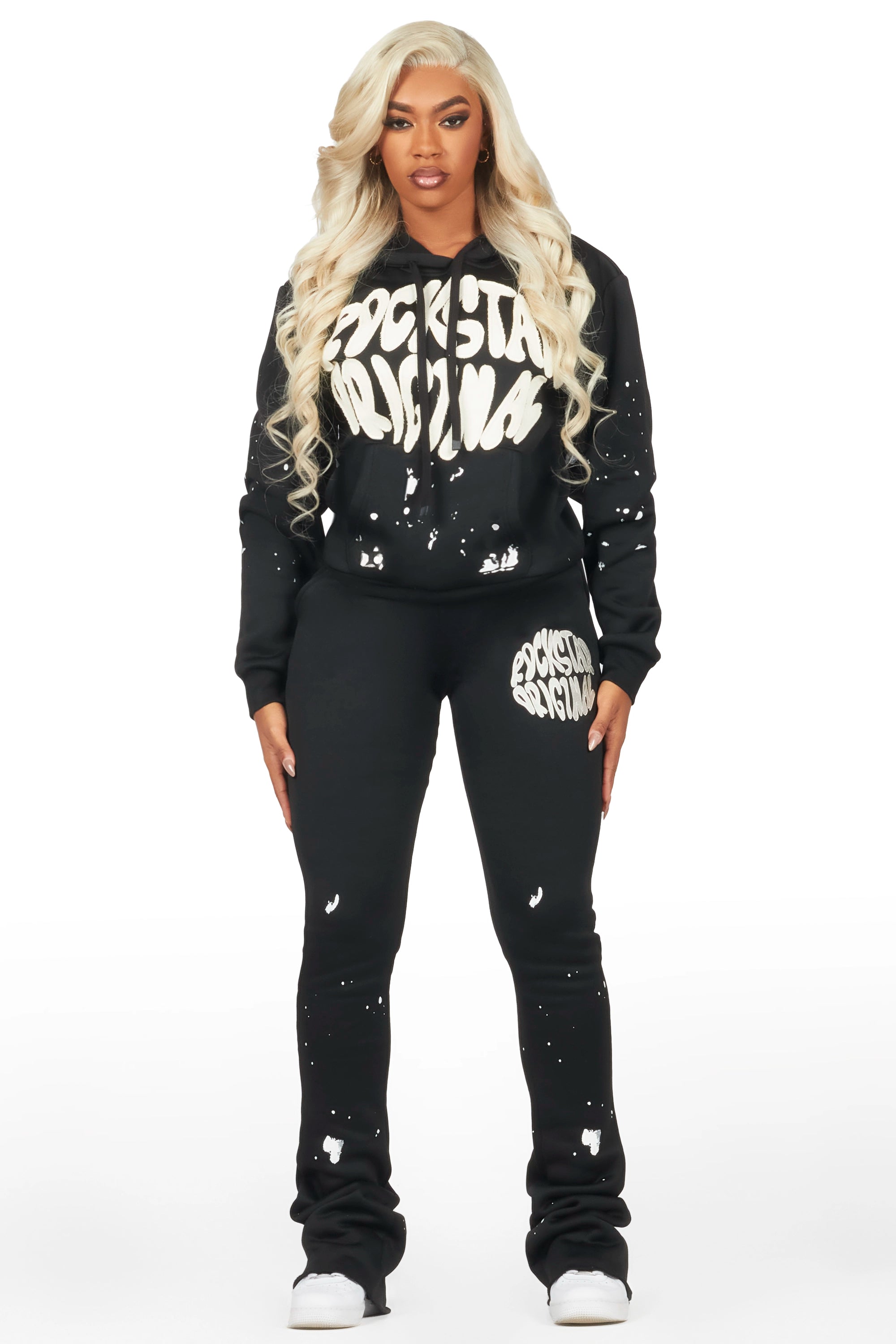 ROCKSTAR ORIGINAL Antyonna Black Collection Ultra Galbé avec Design Audacieux