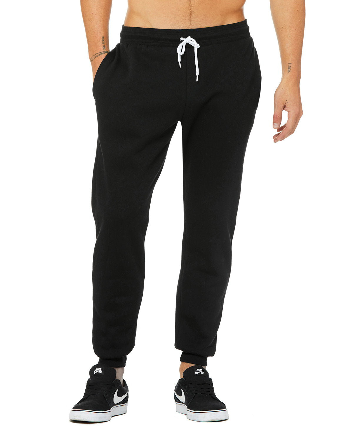 NINJA TRANSFERS Pantalon de jogging unisexe Bella + Canvas 3727 (confort premium)