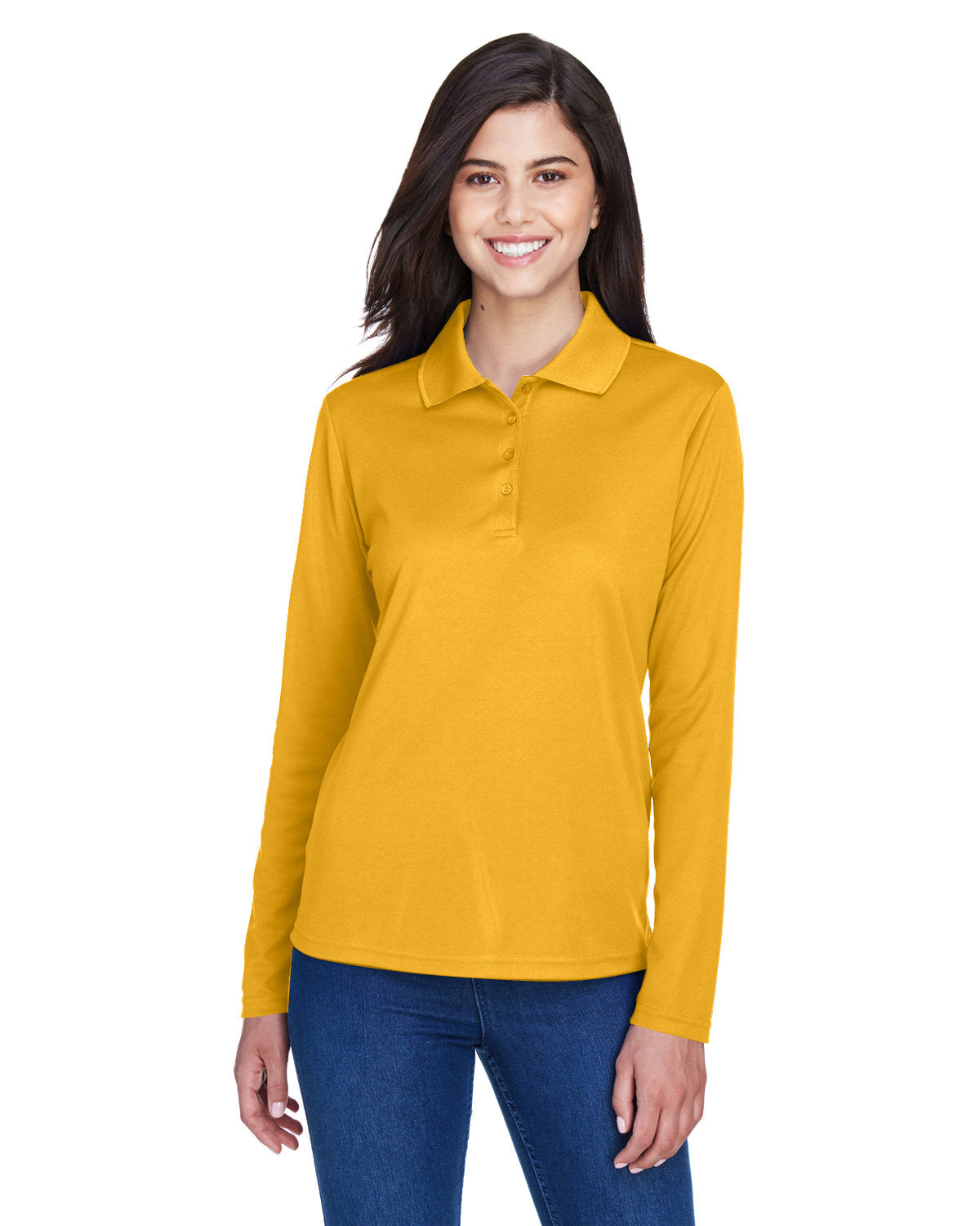 NINJA TRANSFERS Polo en piqué manches longues Performance Ultime Core 365 78192 pour Femme