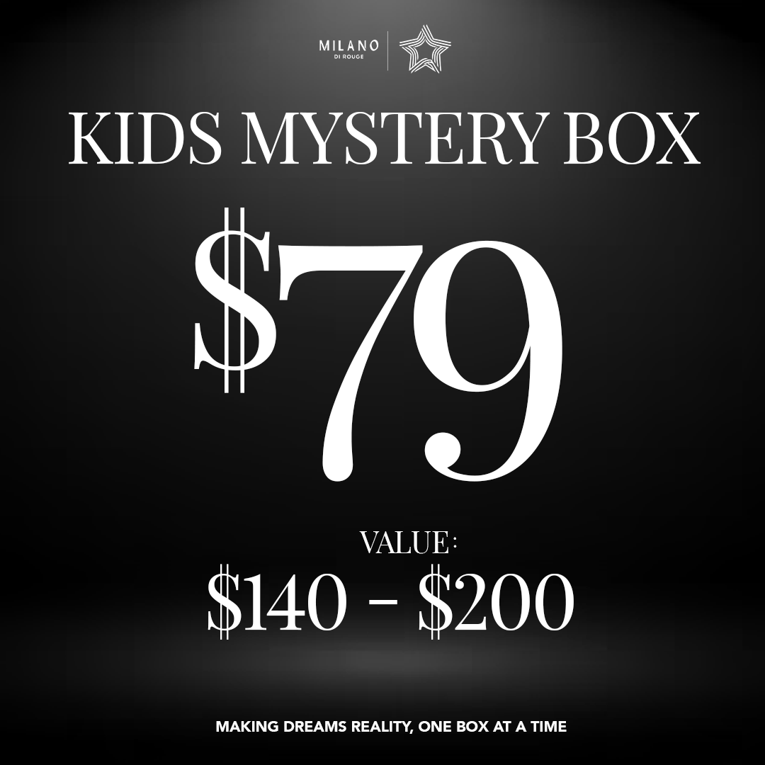 MILANO DI ROUGE Boîte Mystère Enfants à 79$ : Découverte Excitante