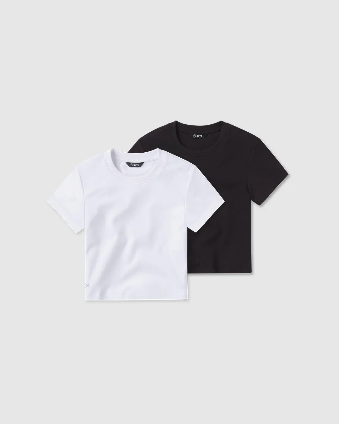 CUTS Débardeur Ultra-Léger | Noir et Blanc Coupe Slim en Coton Tomboy™