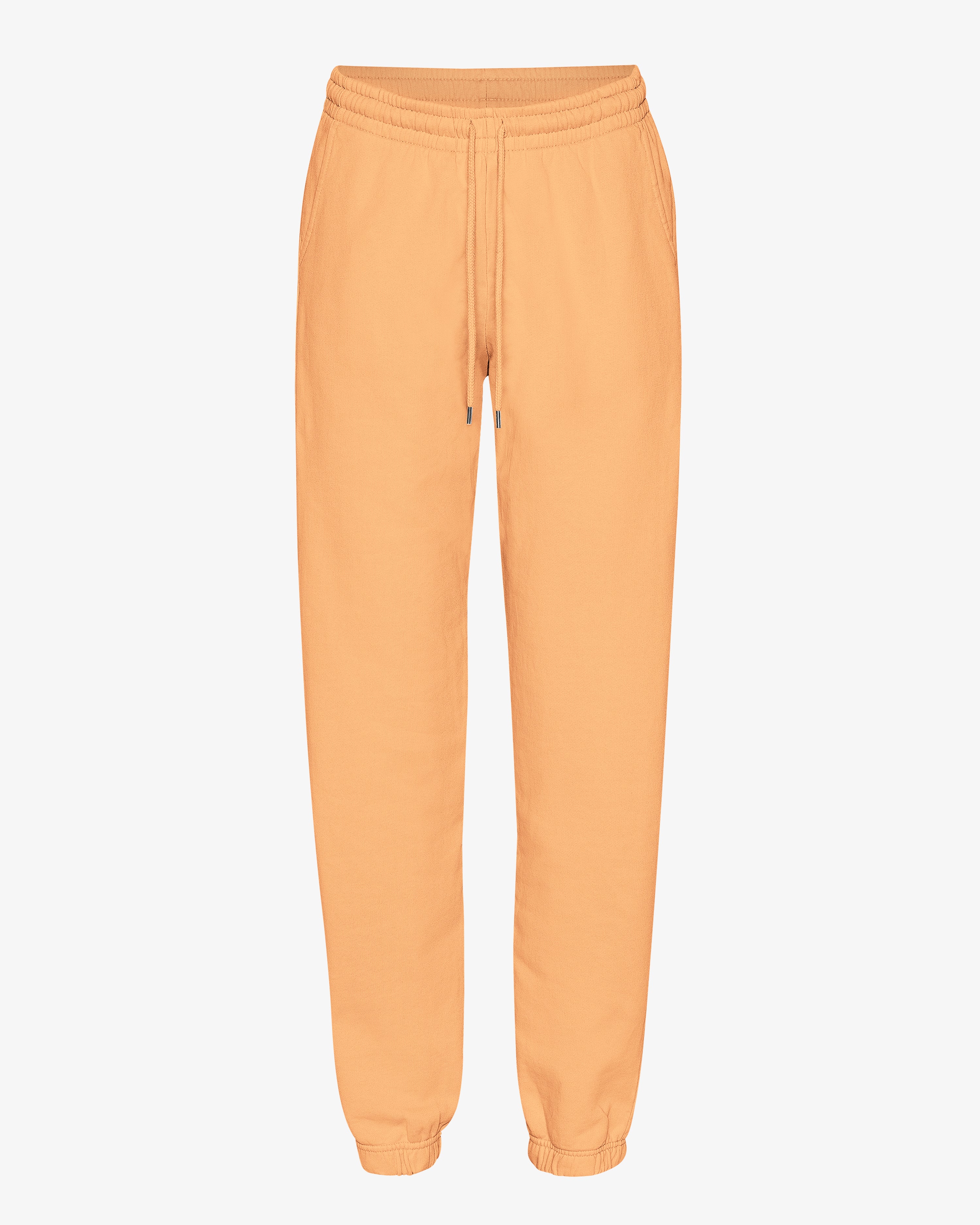 COLORFUL STANDARD Pantalons Souples en Coton Bio Orange Terre de Sable