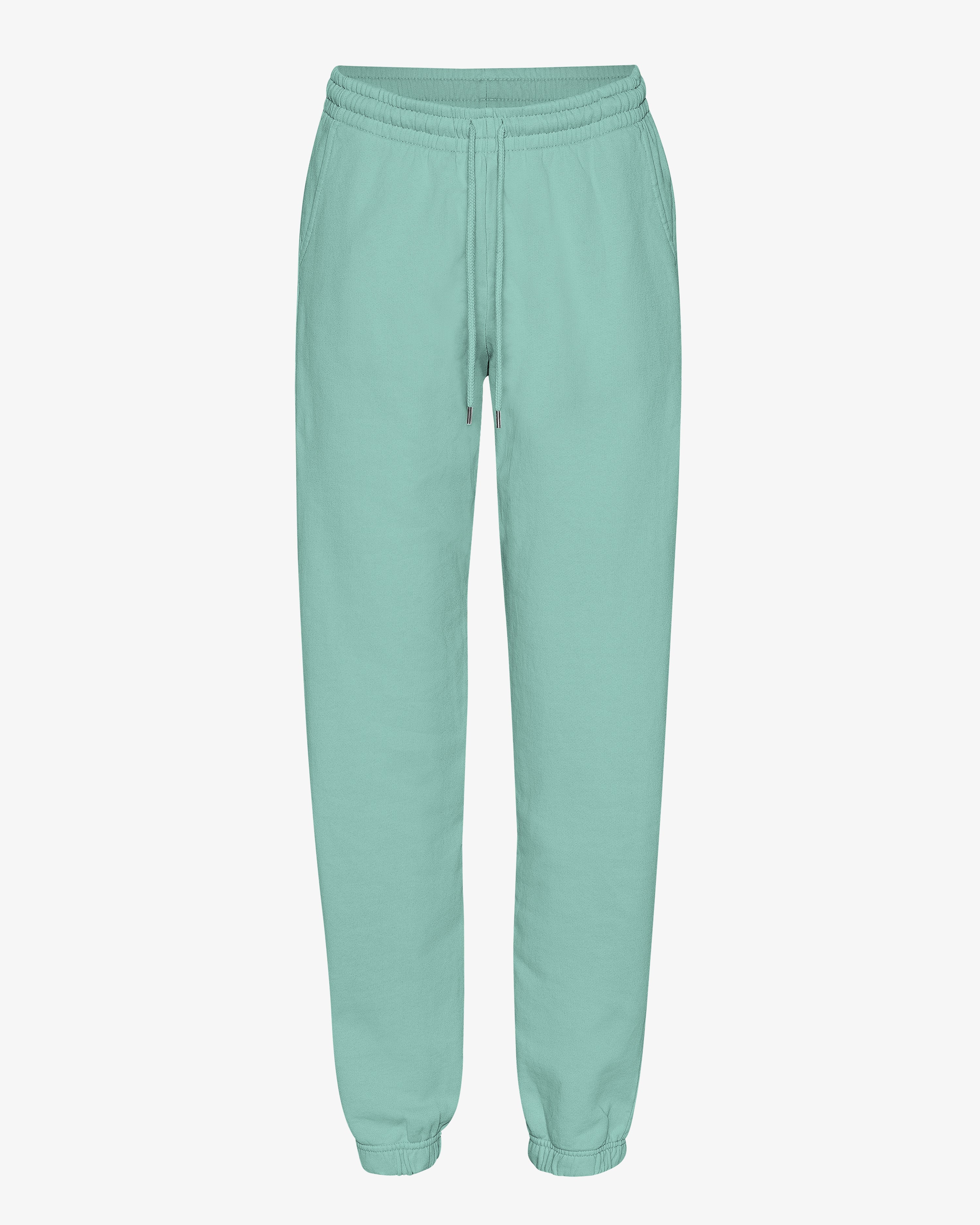 COLORFUL STANDARD Pantalon Souple Biologique Confortable Vert Écume Naturel