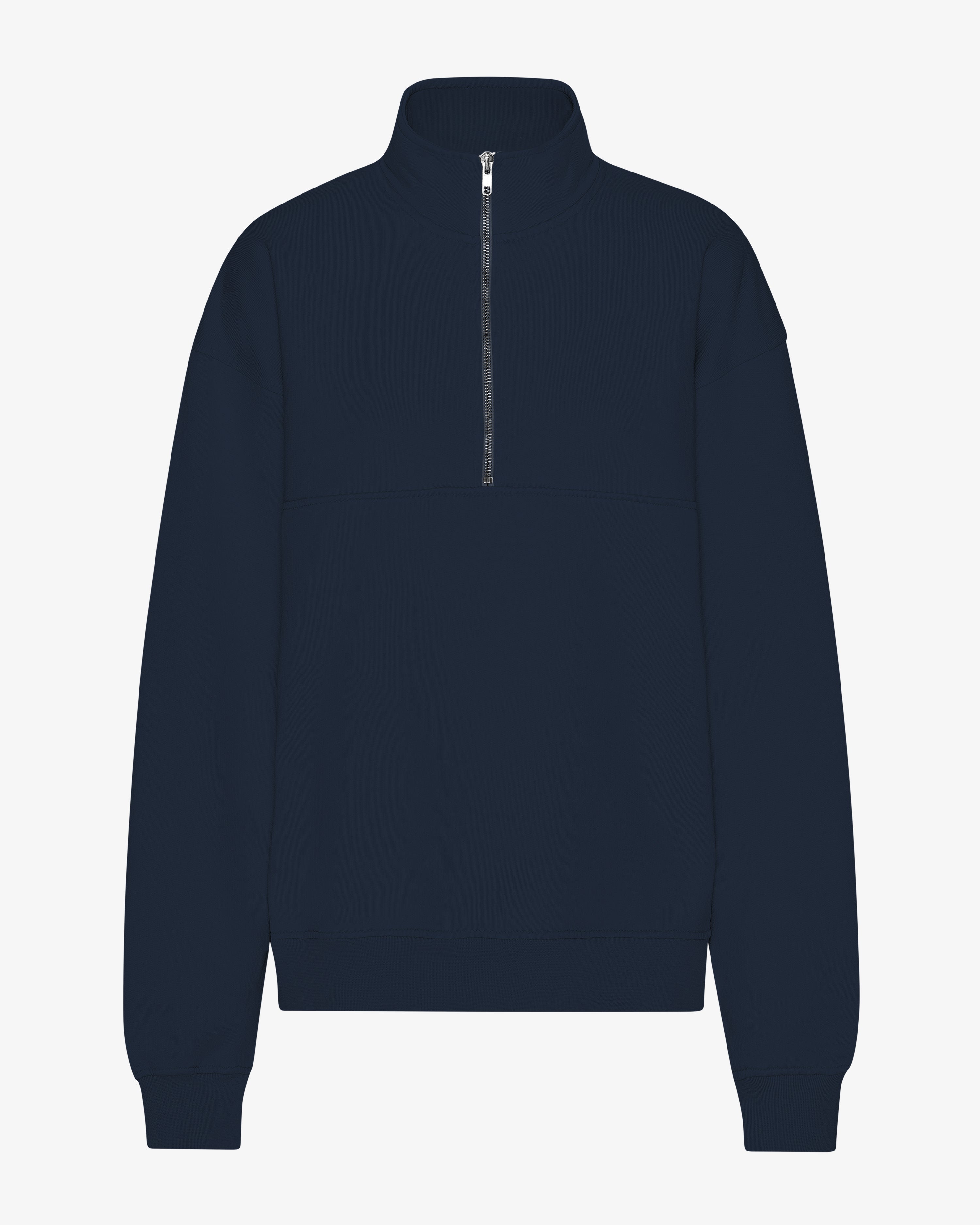 COLORFUL STANDARD Pull confortable en coton bio Bleu marine