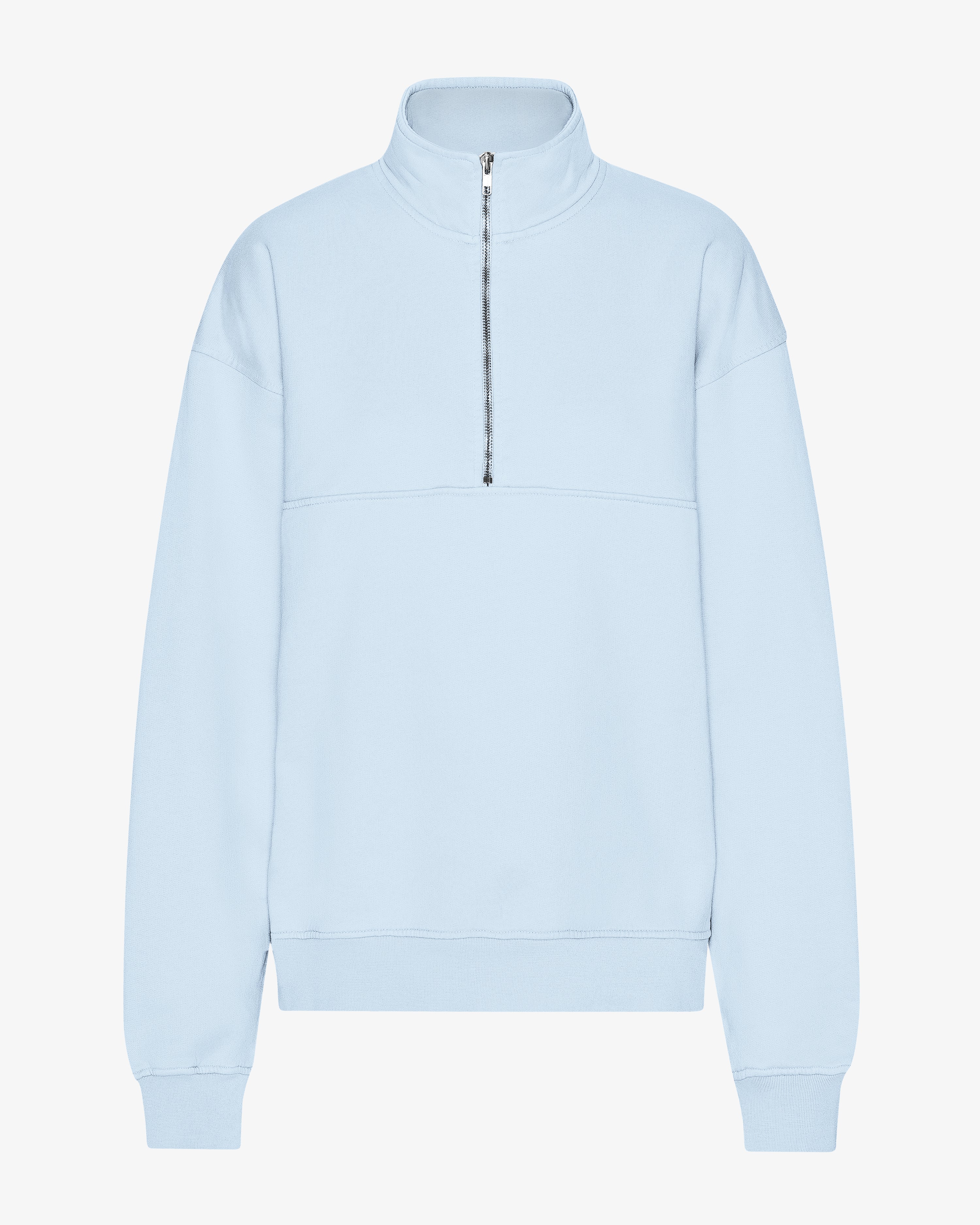 COLORFUL STANDARD Pull-over bio à col roulé Bleu Polaire