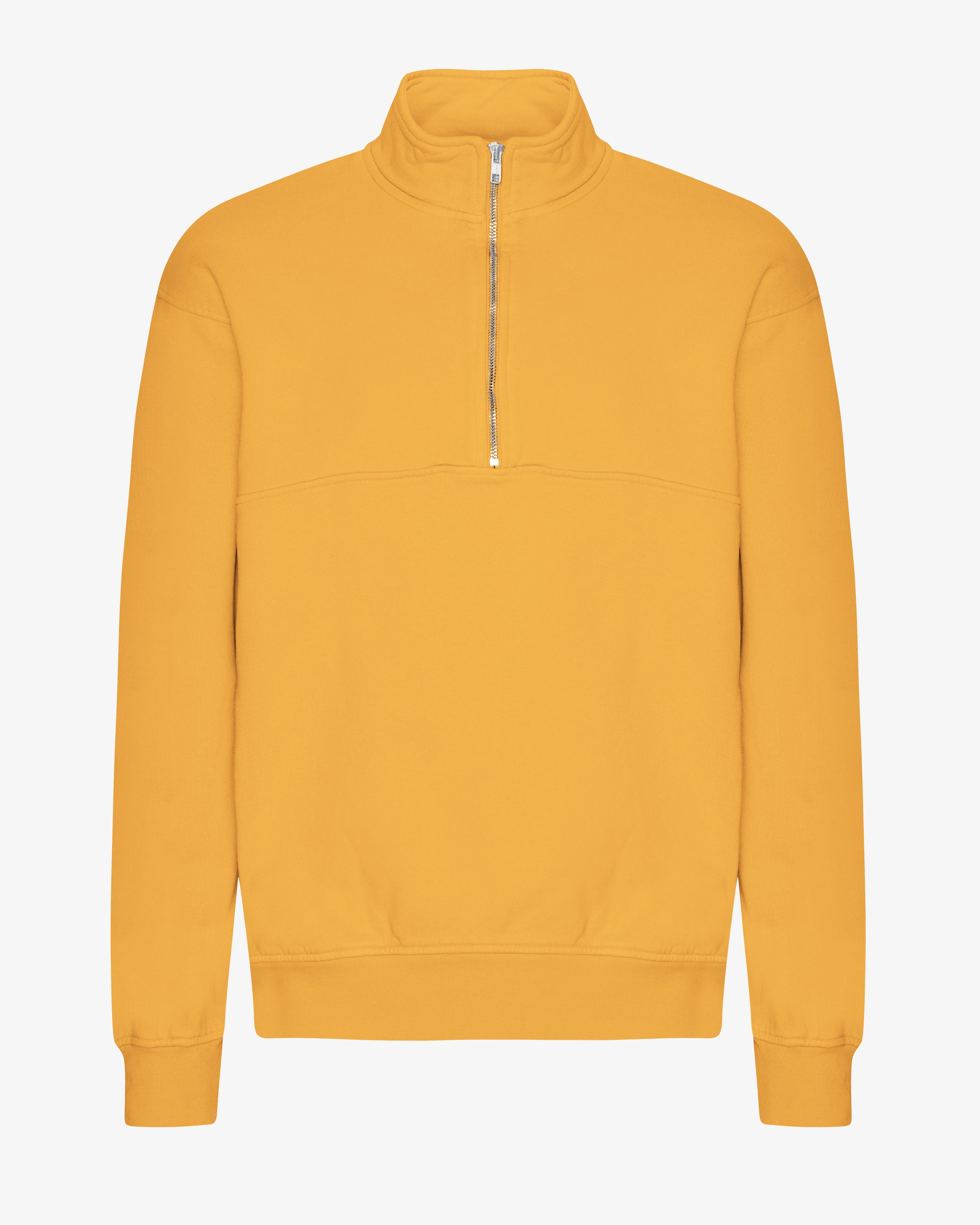 COLORFUL STANDARD Pull-over col roulé bio Jaune Flamboyant