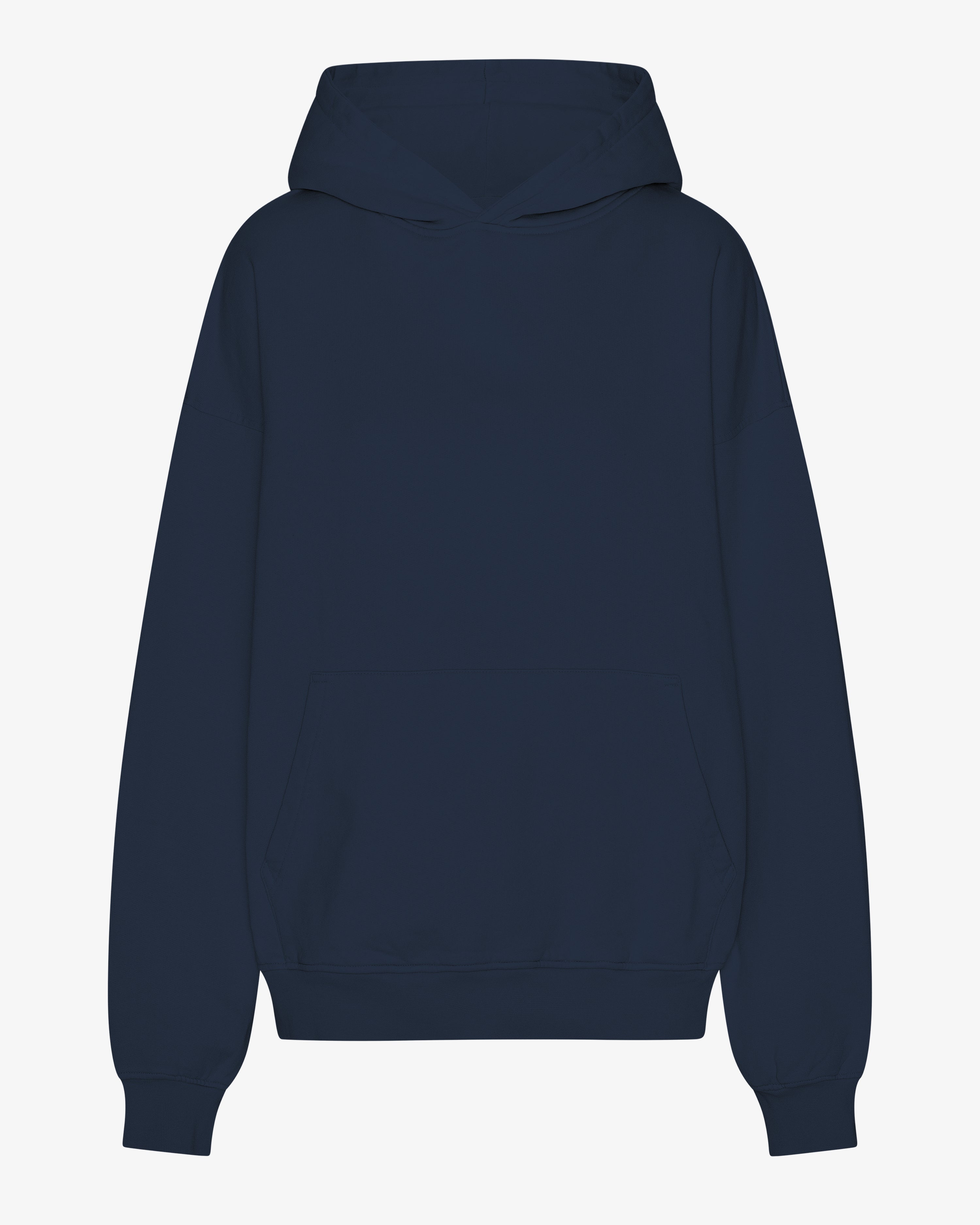 COLORFUL STANDARD Sweat Bio Oversized à Capuche Bleu Marine