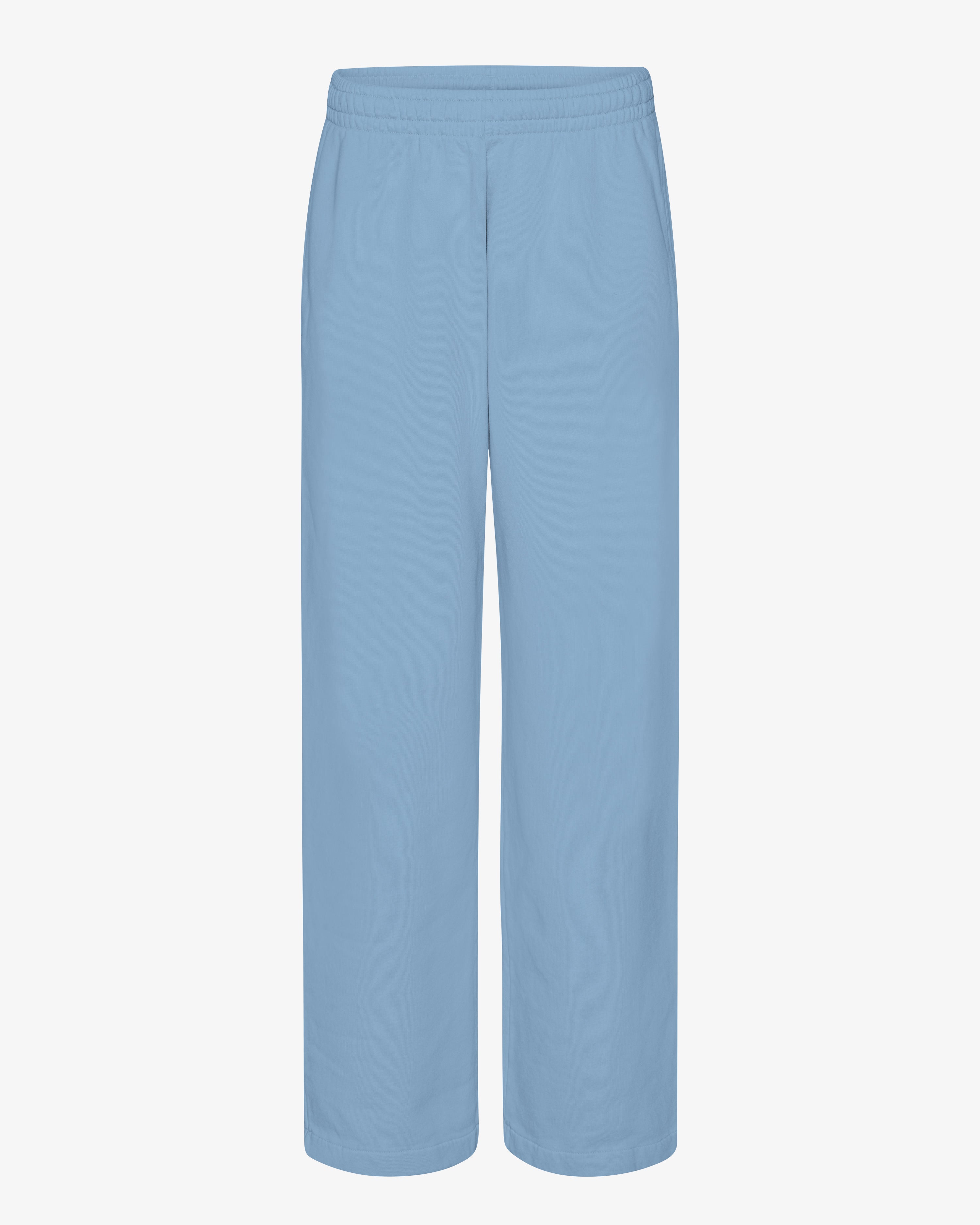 COLORFUL STANDARD Pantalon de jogging bio coupe droite Bleu Riviera
