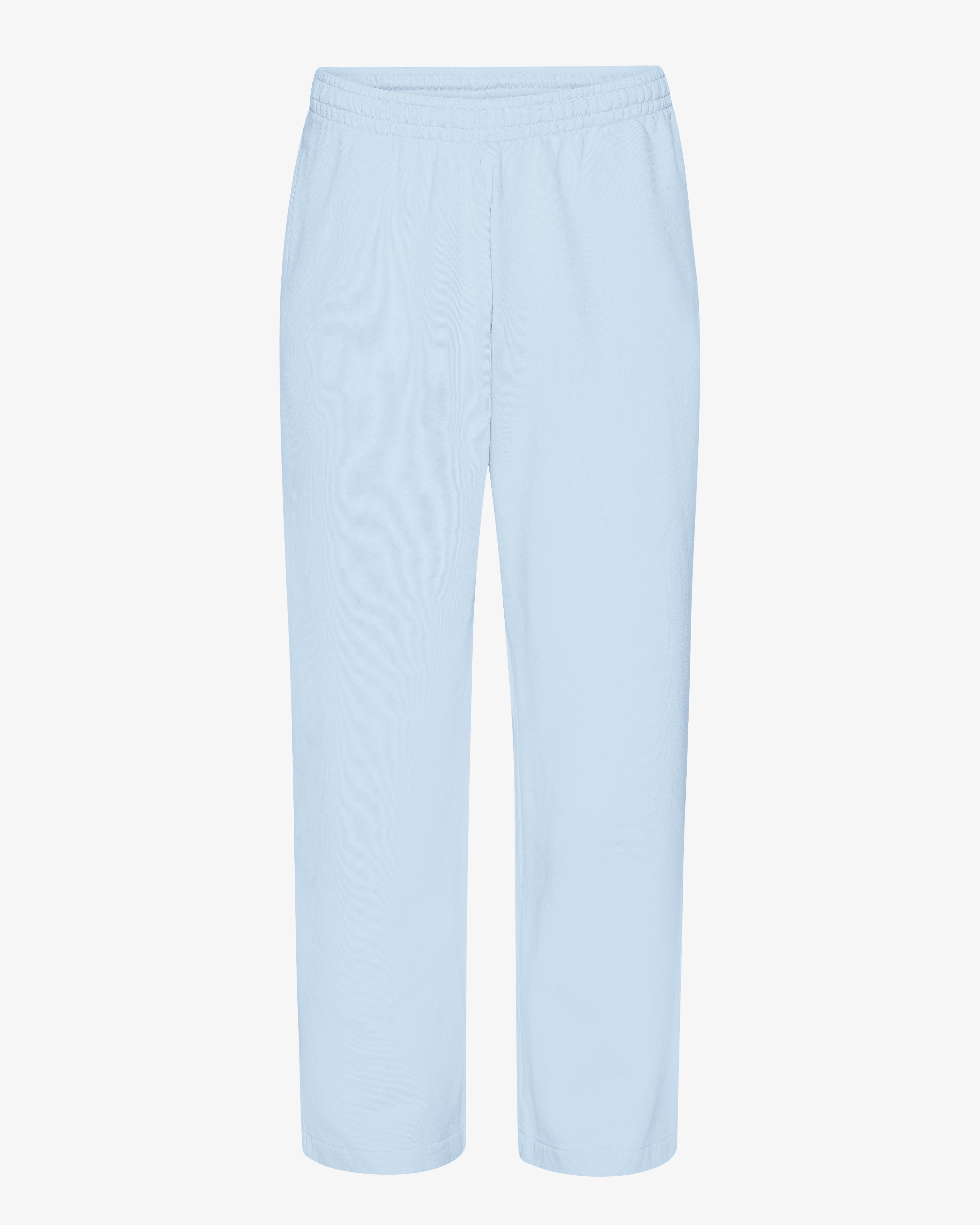 COLORFUL STANDARD Pantalon jogging coupe droite biologique Bleu polaire