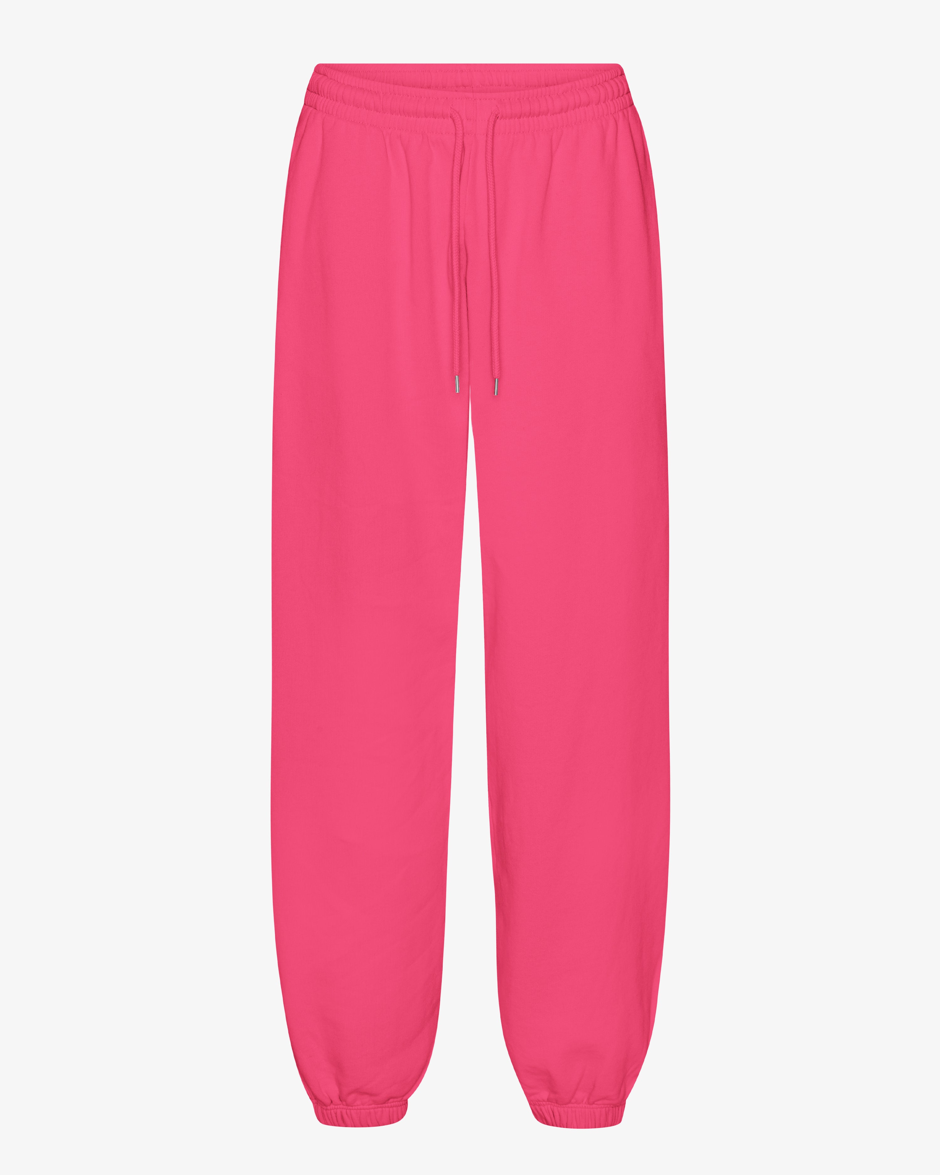 COLORFUL STANDARD Pantalon Détente Écologique Confortable Coupe ample Rose Bonbon