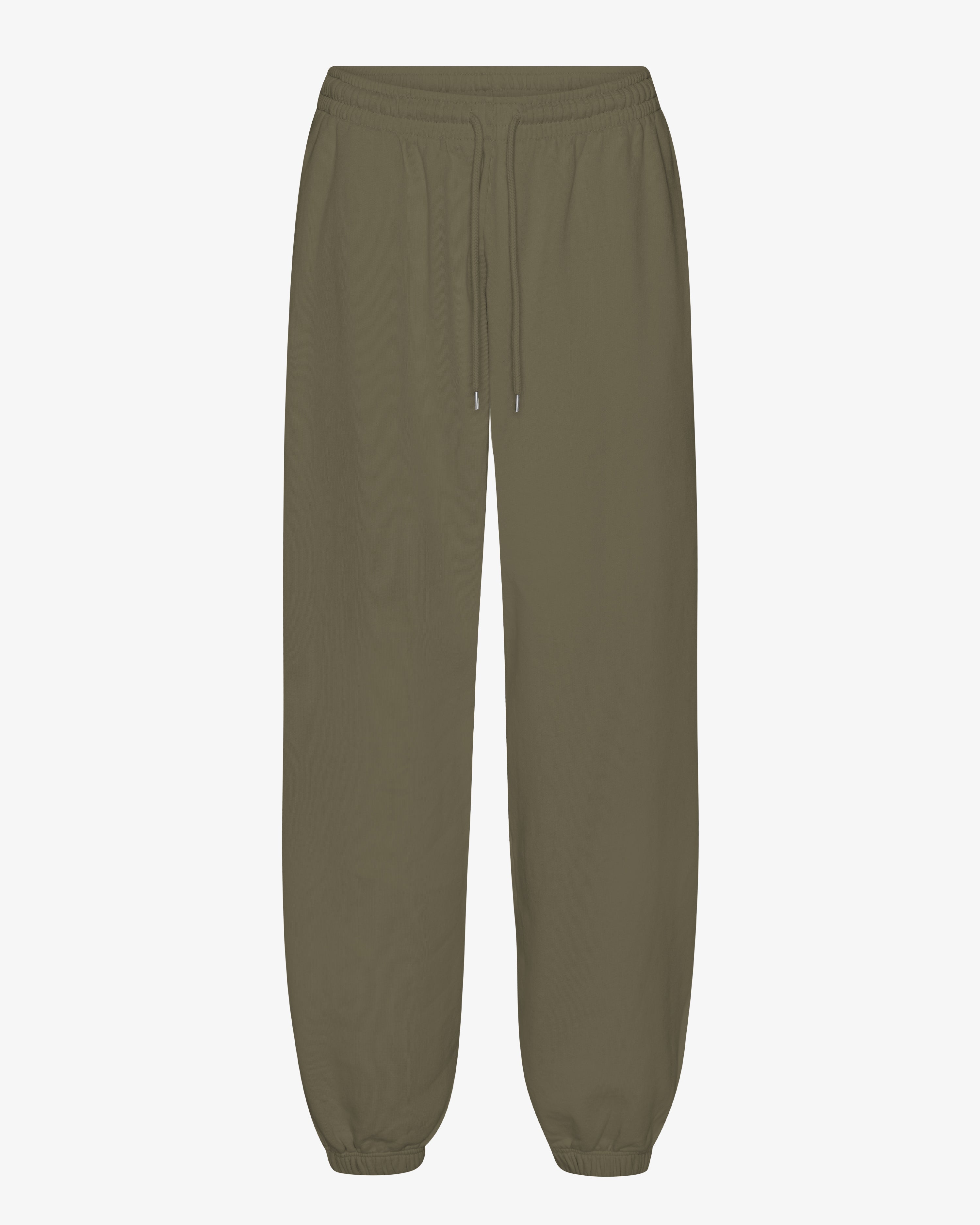 COLORFUL STANDARD Pantalon Souple Bio Confort Naturel Vert Olive Fumé