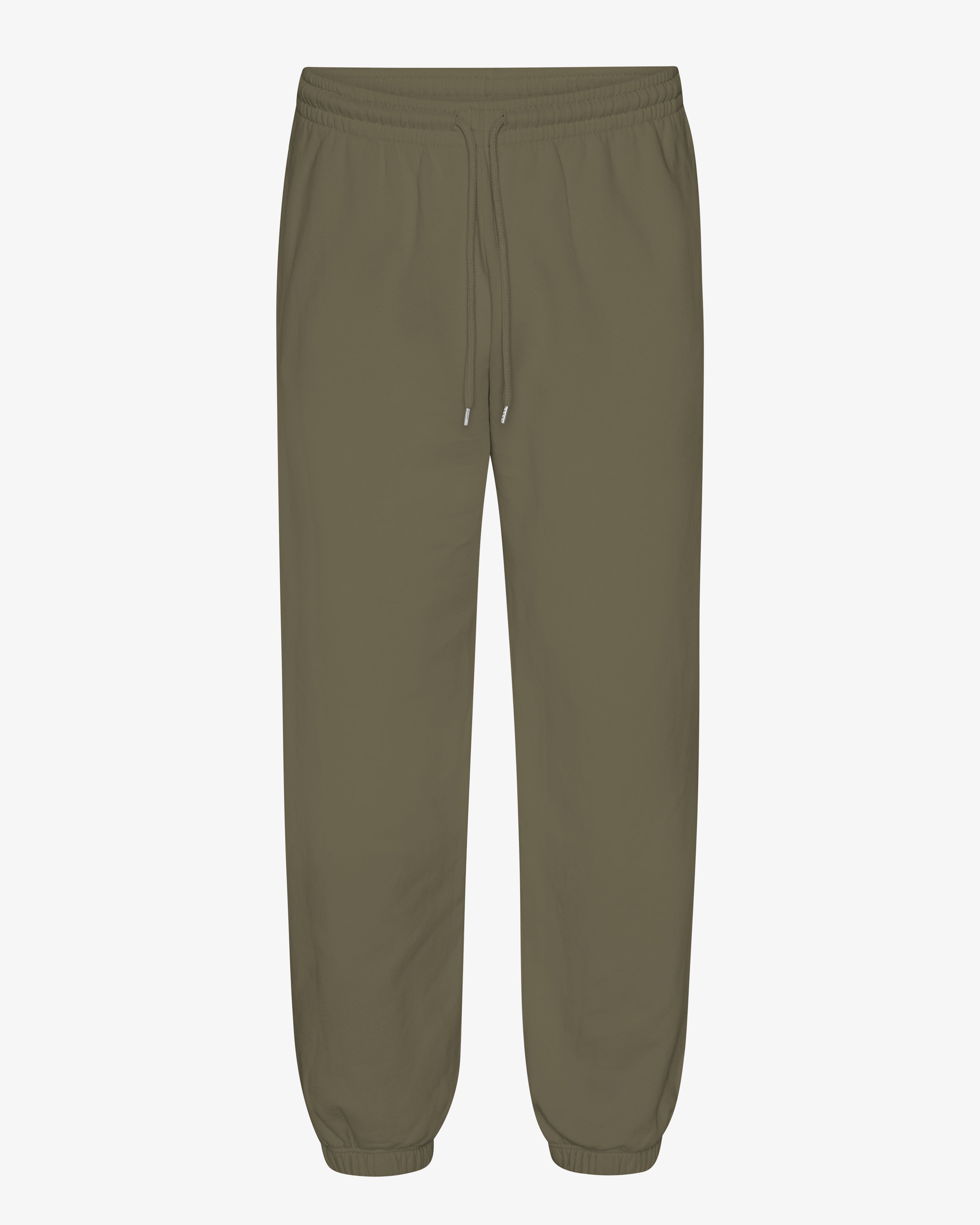 COLORFUL STANDARD Pantalon jogging détente en coton bio Olive poussiéreux