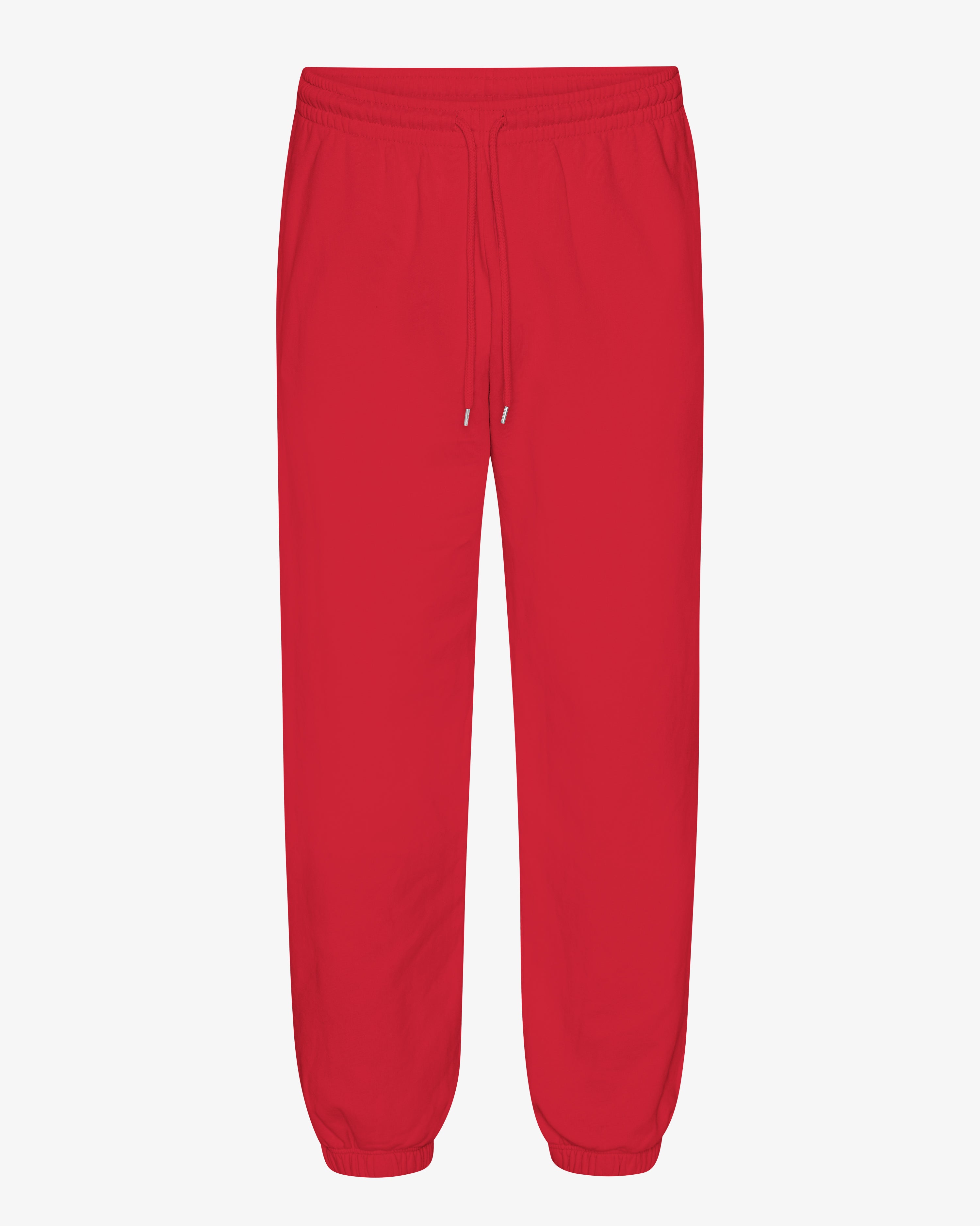 COLORFUL STANDARD Pantalon Détente Bio Confort Parfait Rouge Éclatant