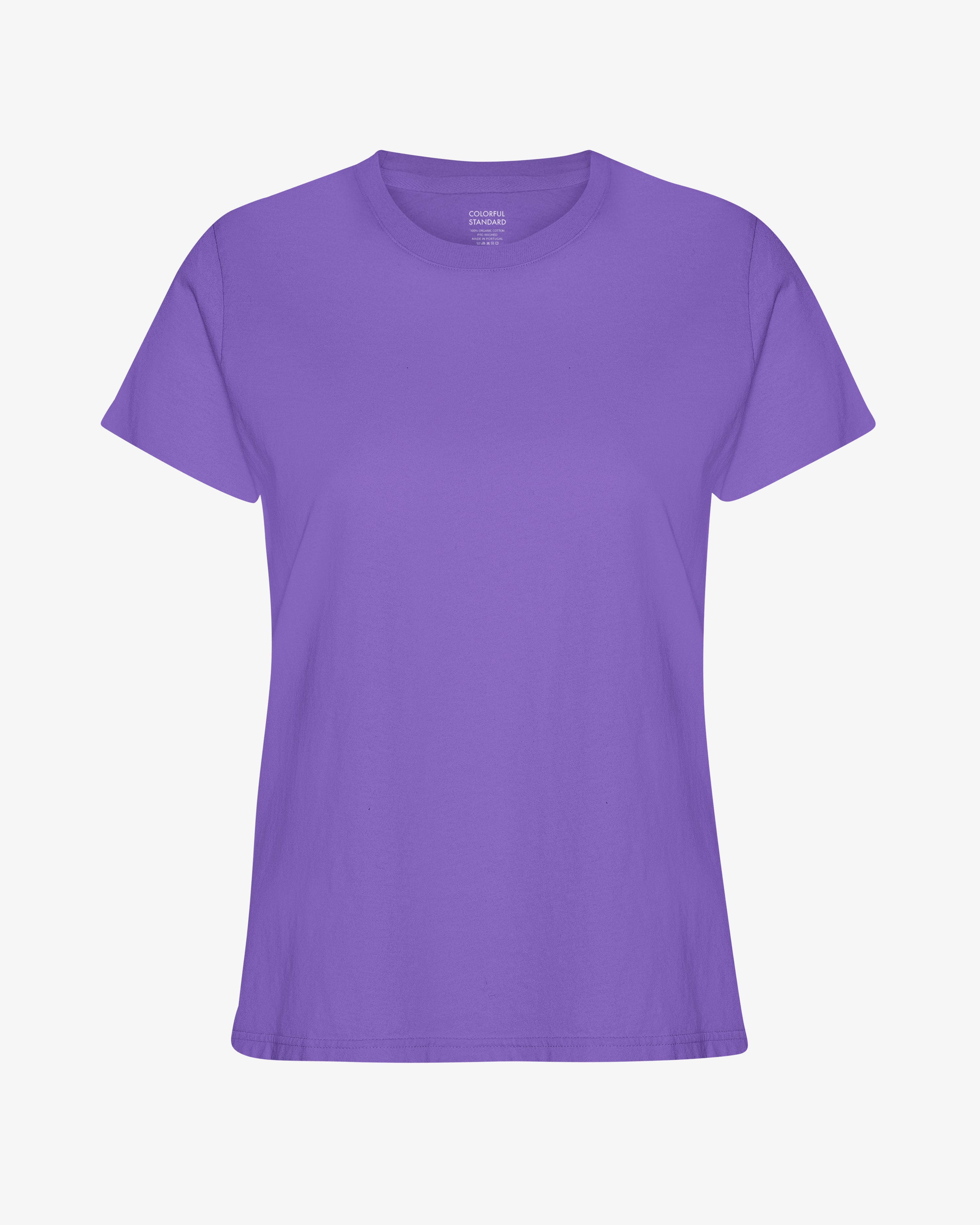 COLORFUL STANDARD T-Shirt Femme Léger en Bio Ultra Violet