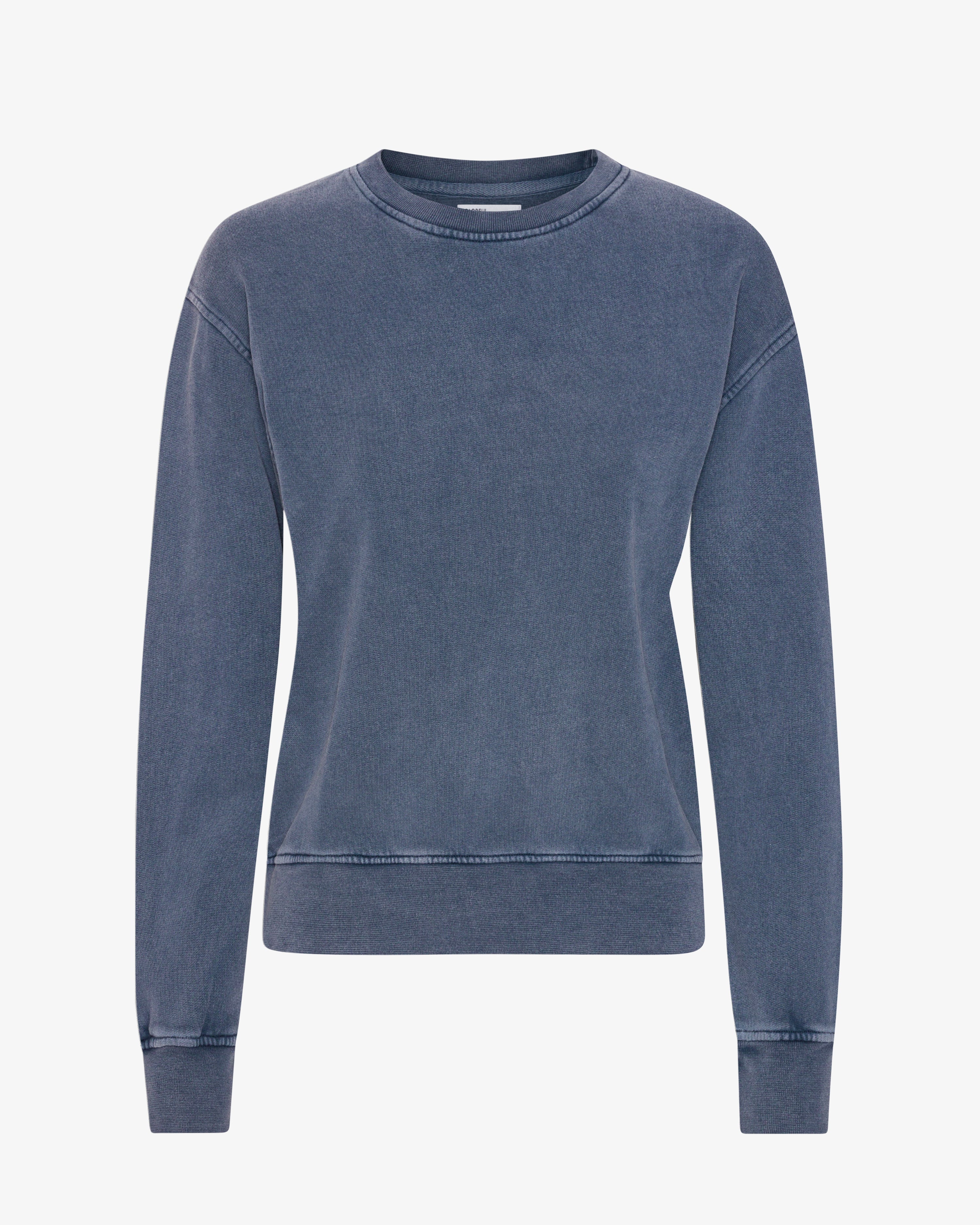 COLORFUL STANDARD T-Shirt Femme Classique Bio Col Rond Bleu Neptune Élégant