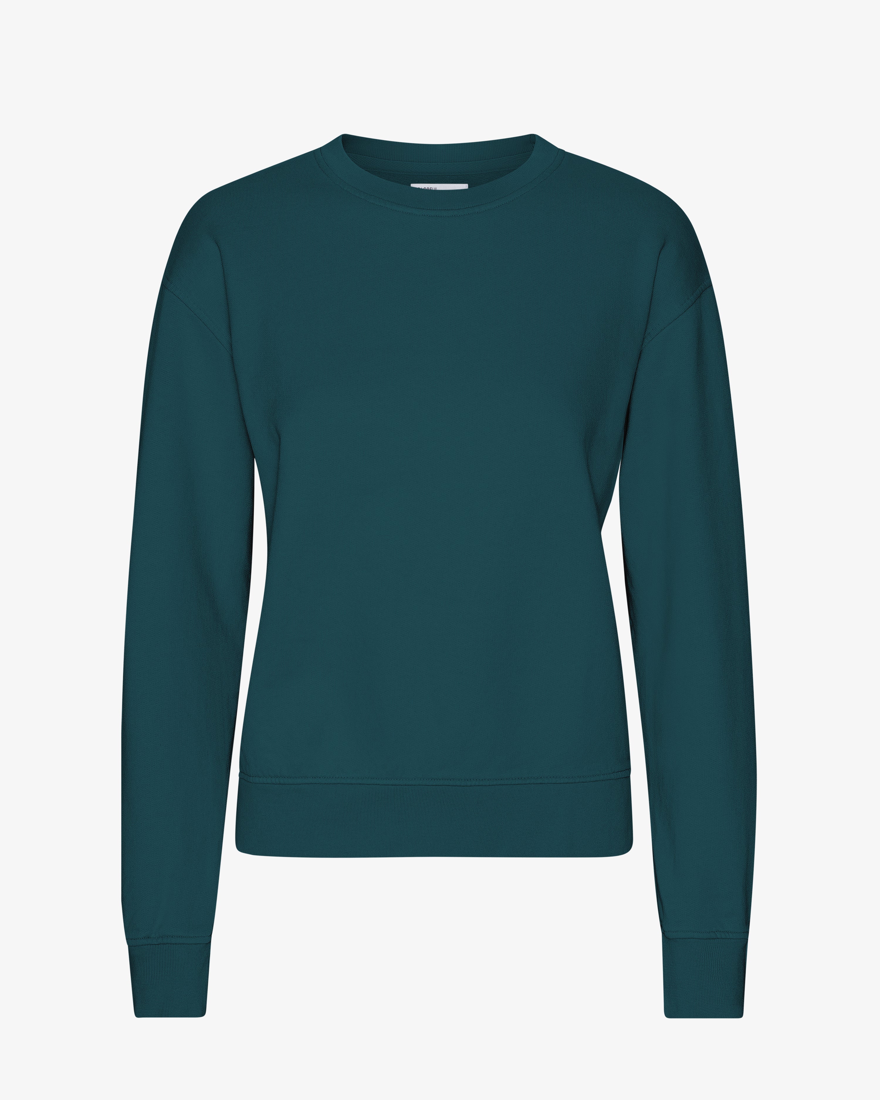 COLORFUL STANDARD Crew Classique Femme en Bio Vert Océan
