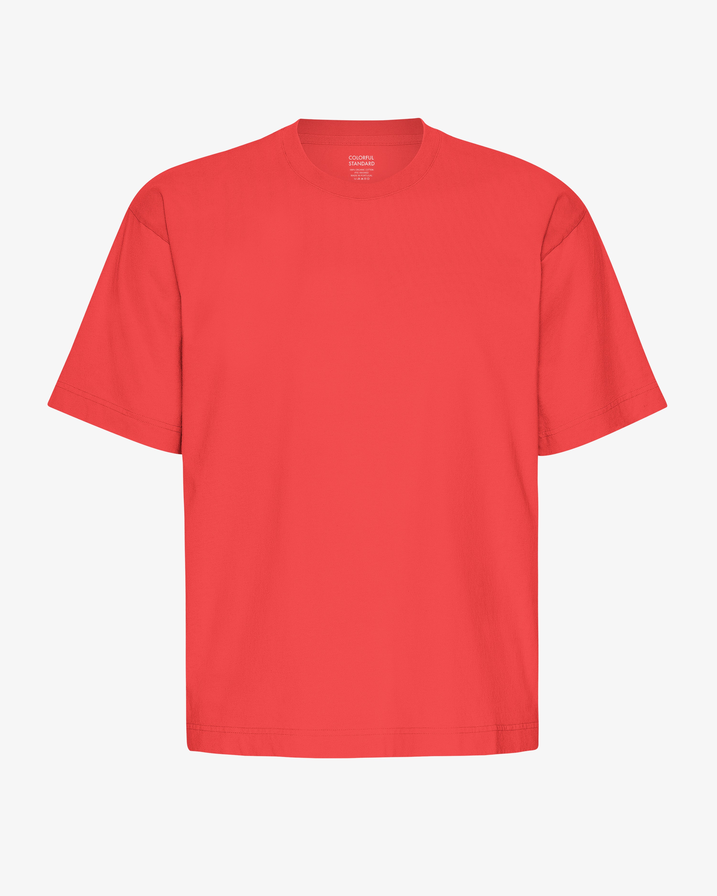 COLORFUL STANDARD T-shirt ample en coton bio Mandarine vibrante