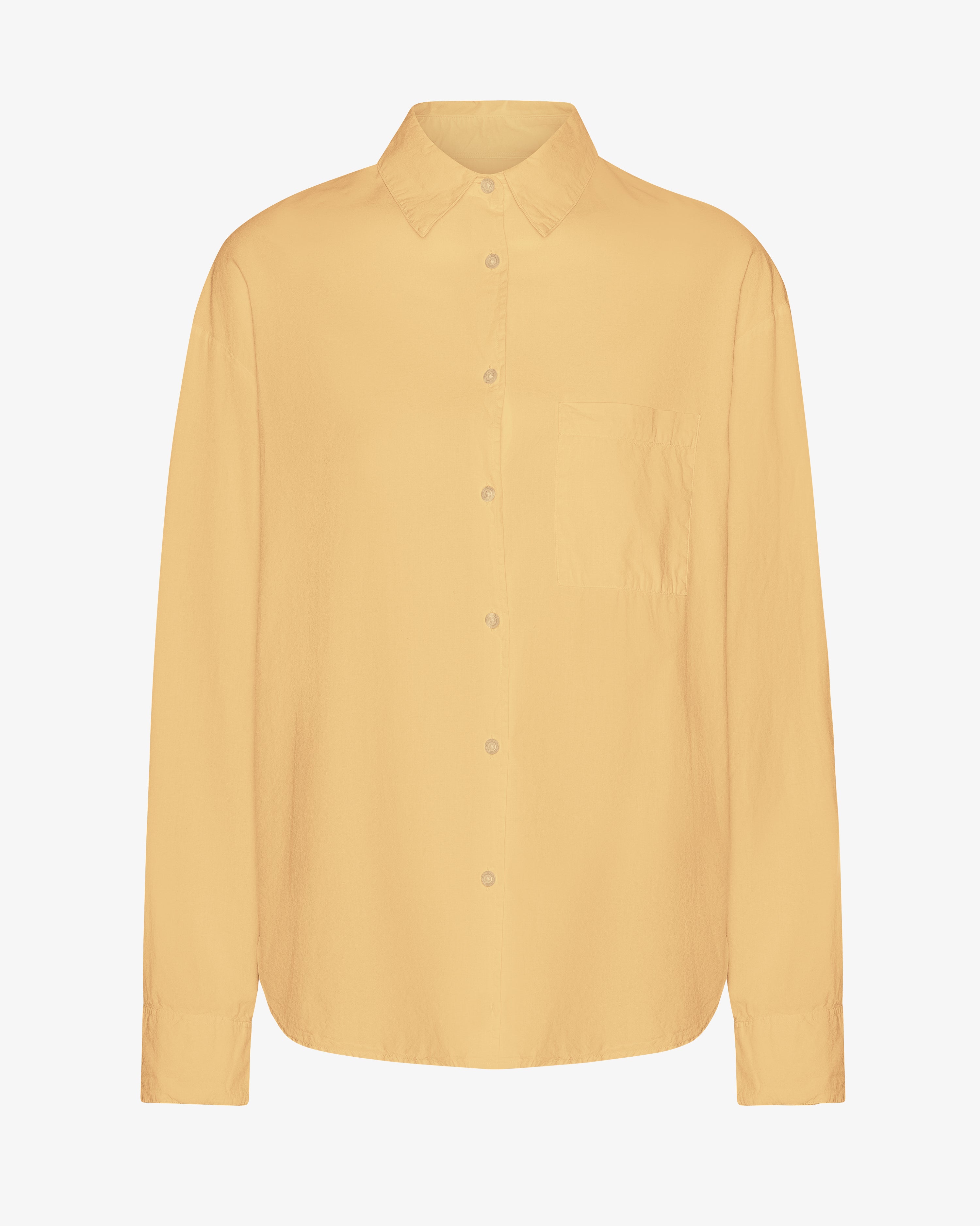 COLORFUL STANDARD Chemise Bio Ample Oversize Orange Sable