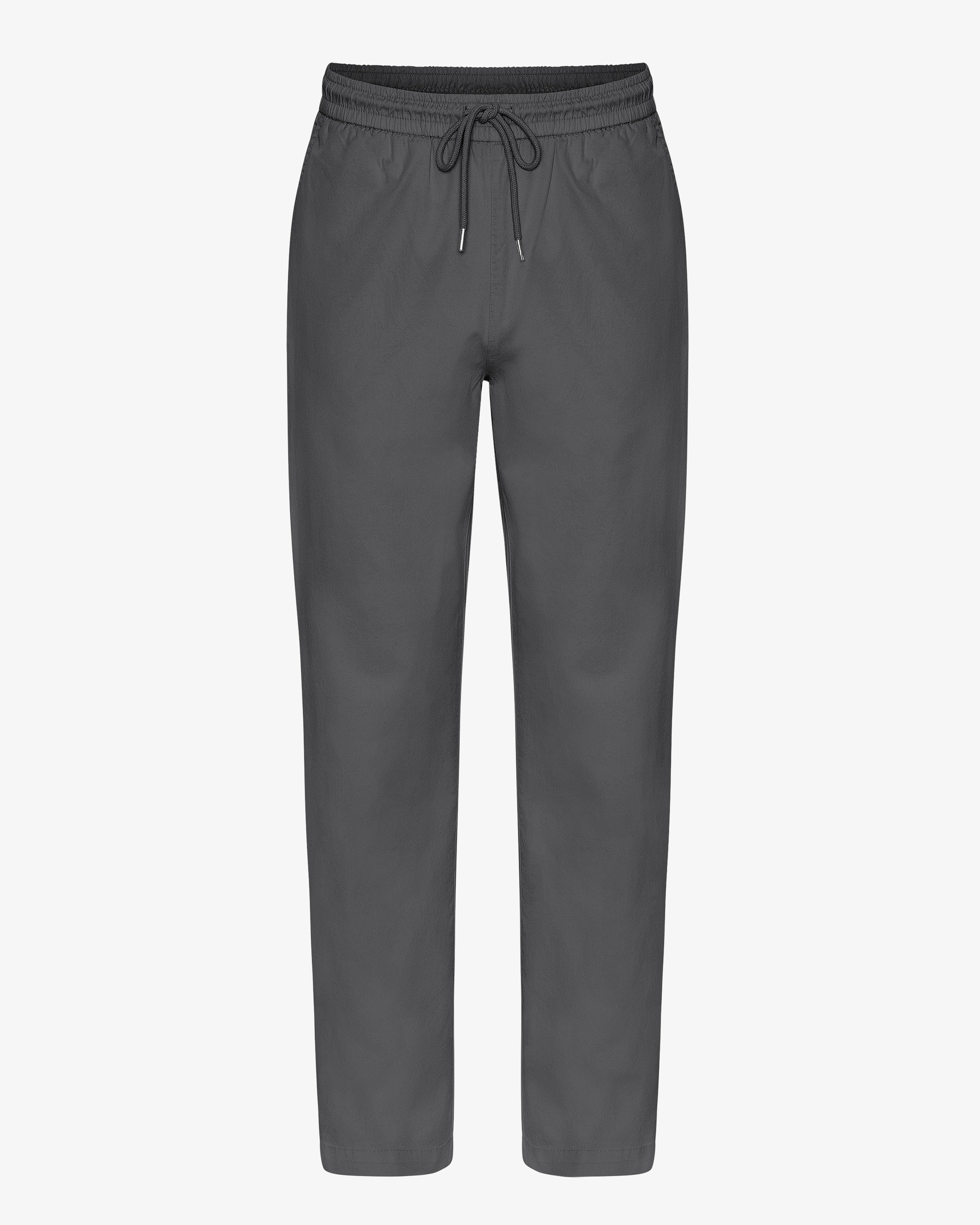 COLORFUL STANDARD Pantalon Confortable en Twill Biologique Nuance Gris Volcanique