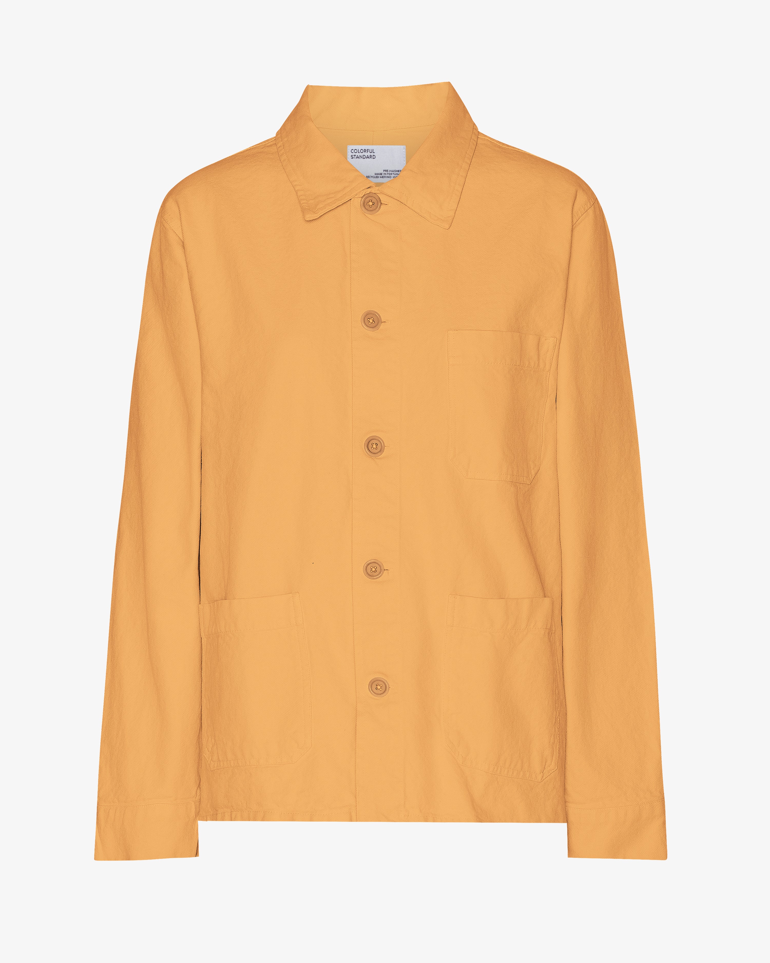 COLORFUL STANDARD Veste professionnelle bio confortable Orange Roche sable