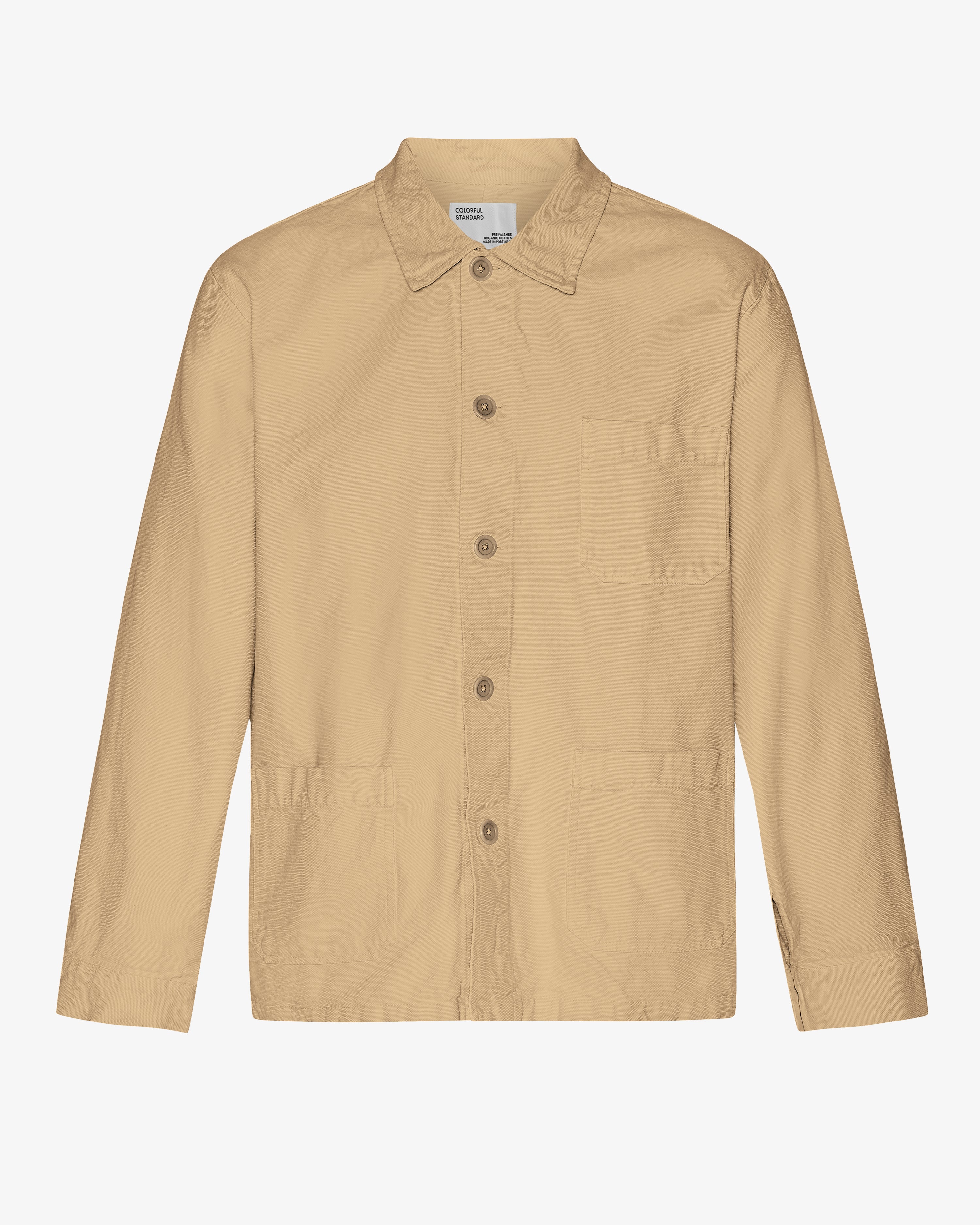 COLORFUL STANDARD Veste professionnelle écologique en kaki désert Coupe durable pour un style urbain