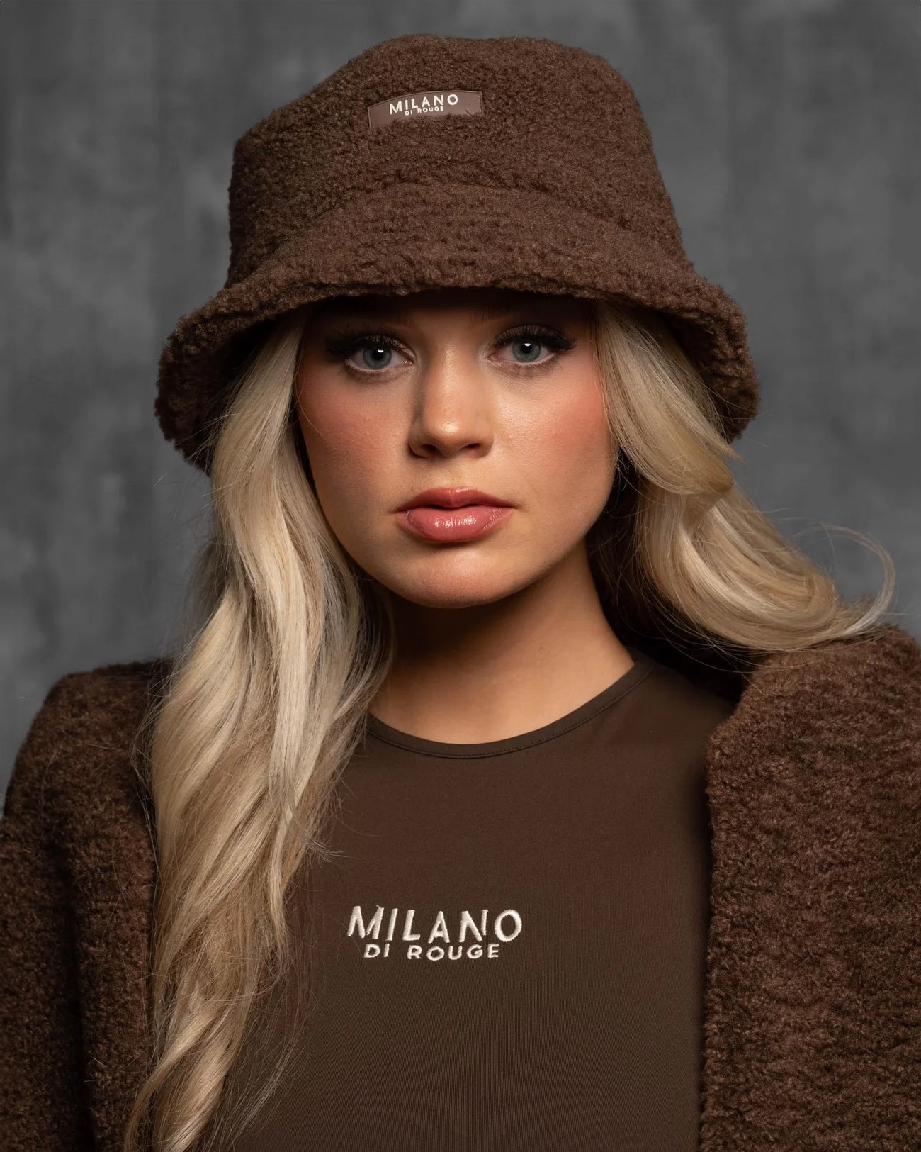 MILANO DI ROUGE Chapeau Bucket Falon Décontracté