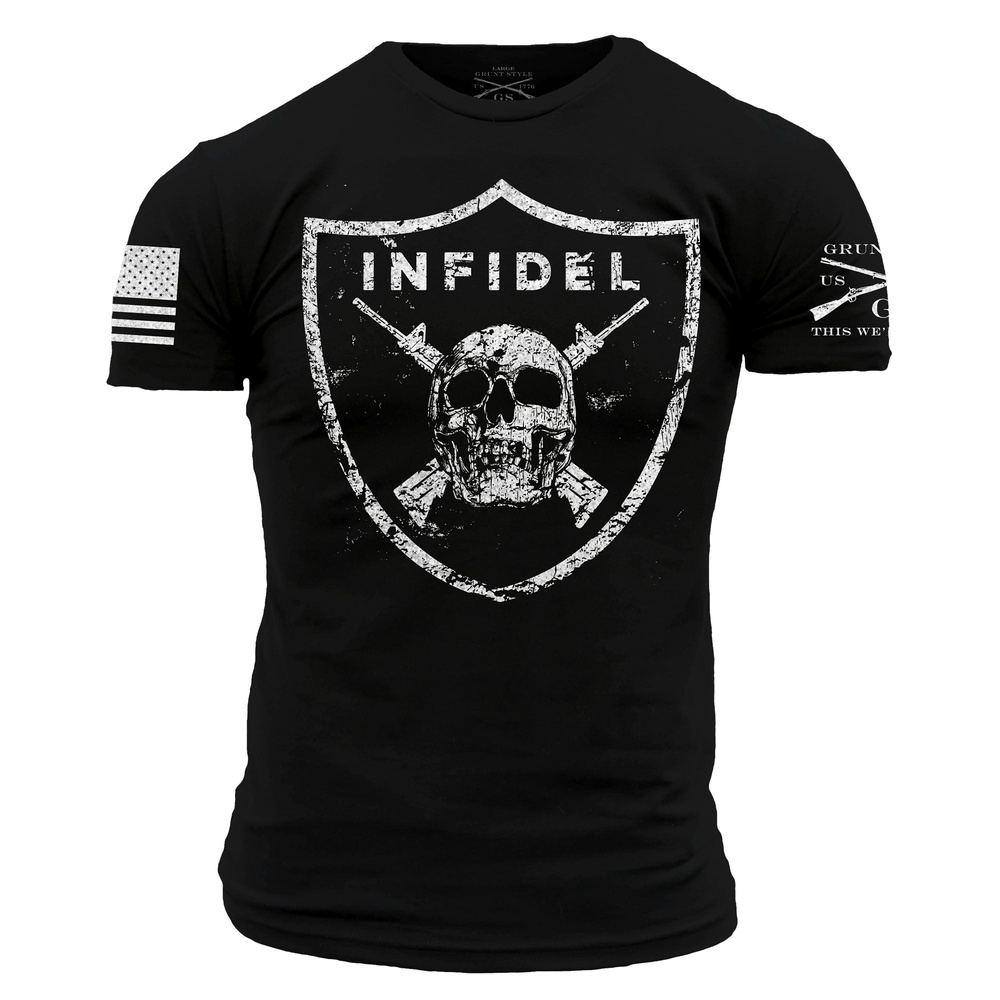 GRUNT STYLE LLC T-Shirt Infidèle en Noir Profond