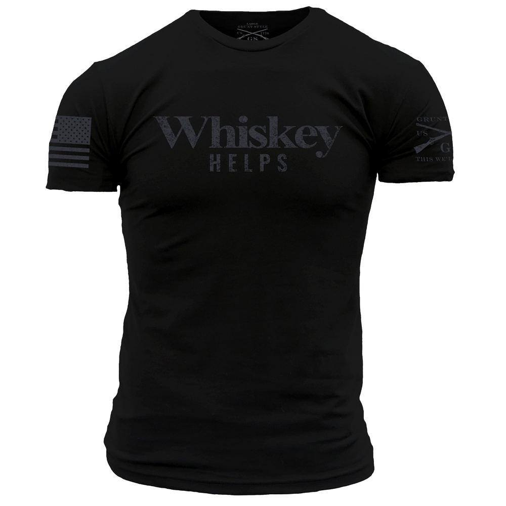 GRUNT STYLE LLC T-Shirt Whisky, Votre Allié Décomplexé™ Noir