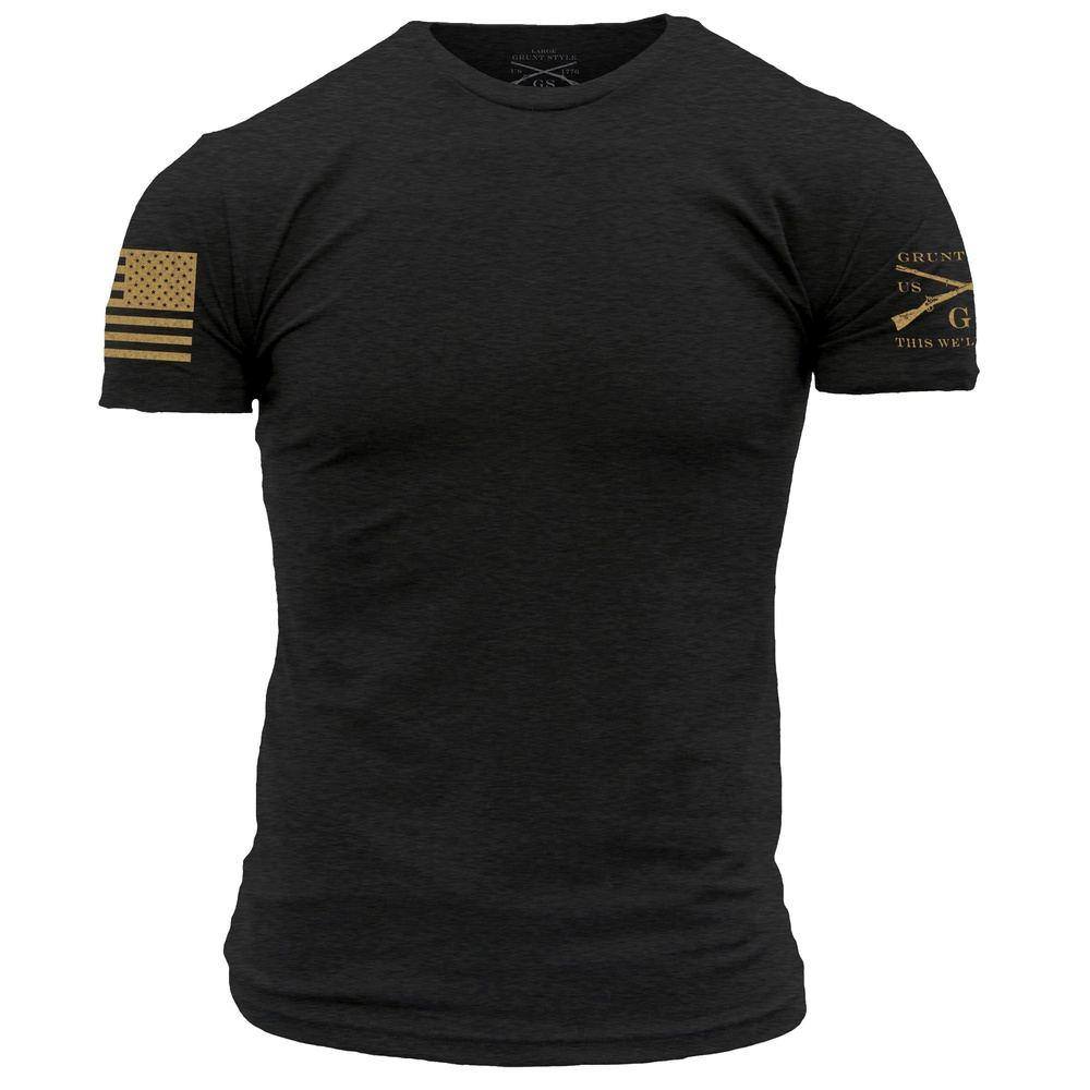 GRUNT STYLE LLC T-Shirt Classique Essential Noir Intense