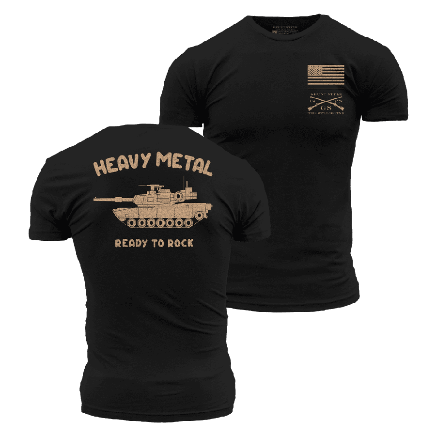 GRUNT STYLE LLC T-Shirt Métal Brut Noir