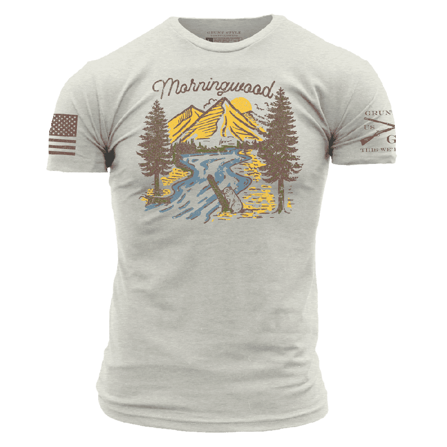 GRUNT STYLE LLC T-shirt Morningwood Couleur Sable