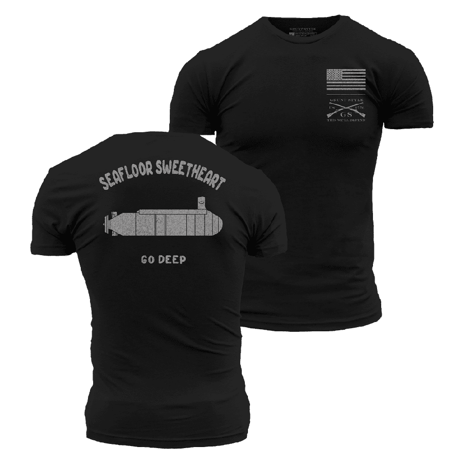 GRUNT STYLE LLC T-Shirt Cœur des Abysses Noir