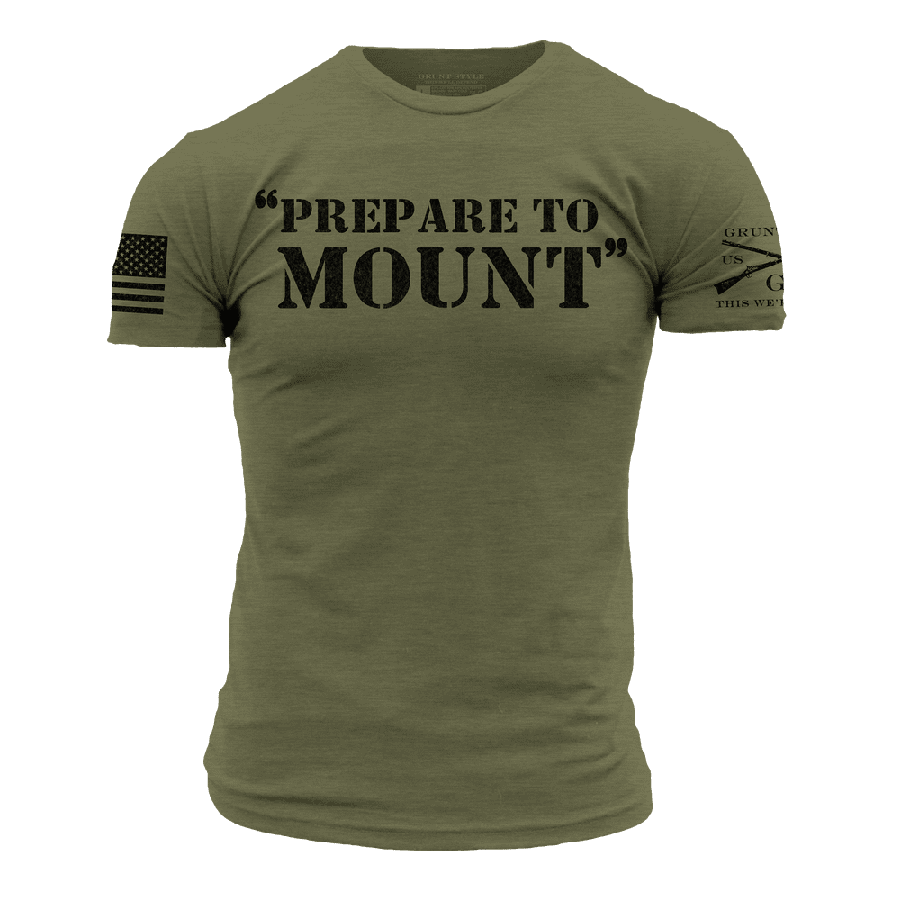 GRUNT STYLE LLC T-Shirt Prêt À Monter en Vert Militaire