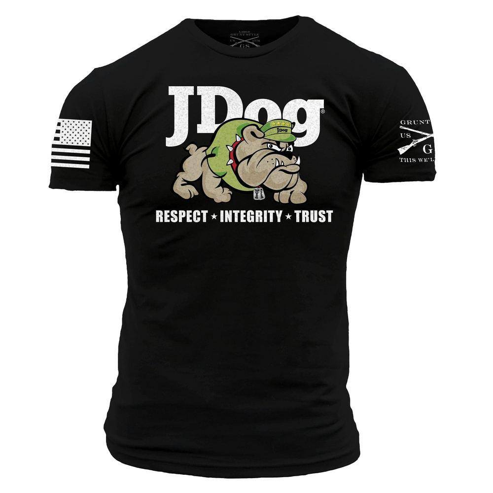 GRUNT STYLE LLC T-Shirt JDog Noir Classique