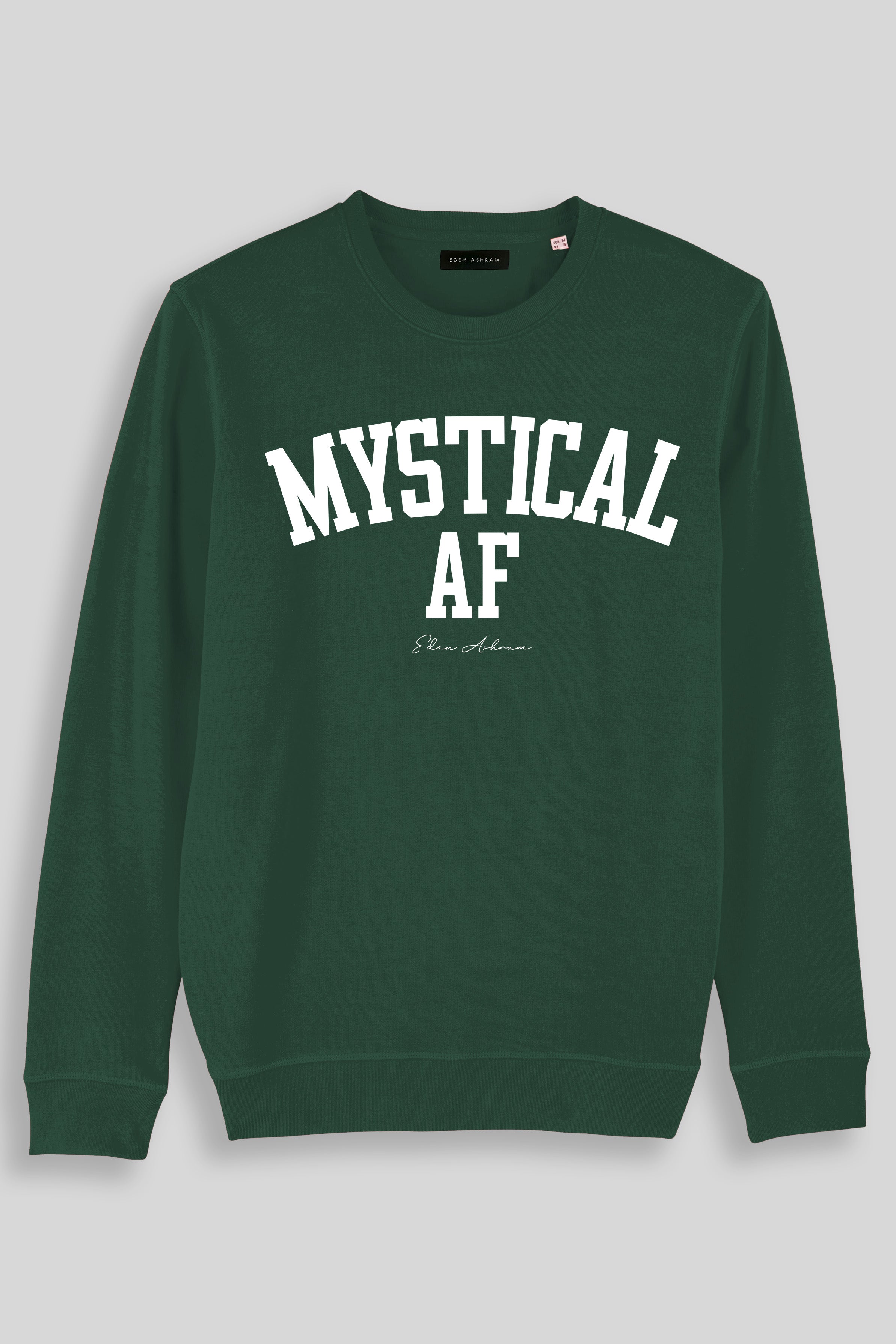 EDEN ASHRAM Sweat-shirt Mystique AF à col rond premium en coton épais
