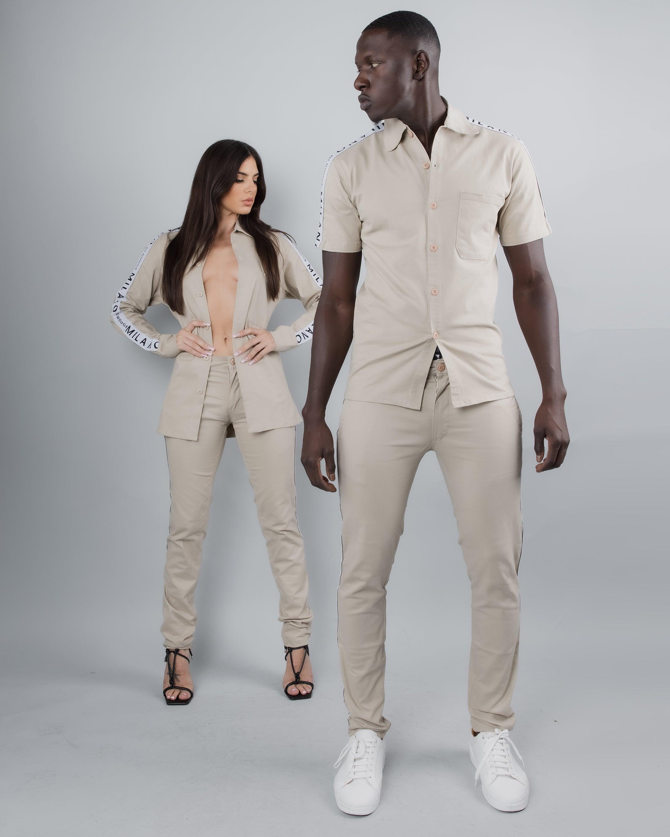 MILANO DI ROUGE Tenue Ryder Décontractée en Manches Courtes