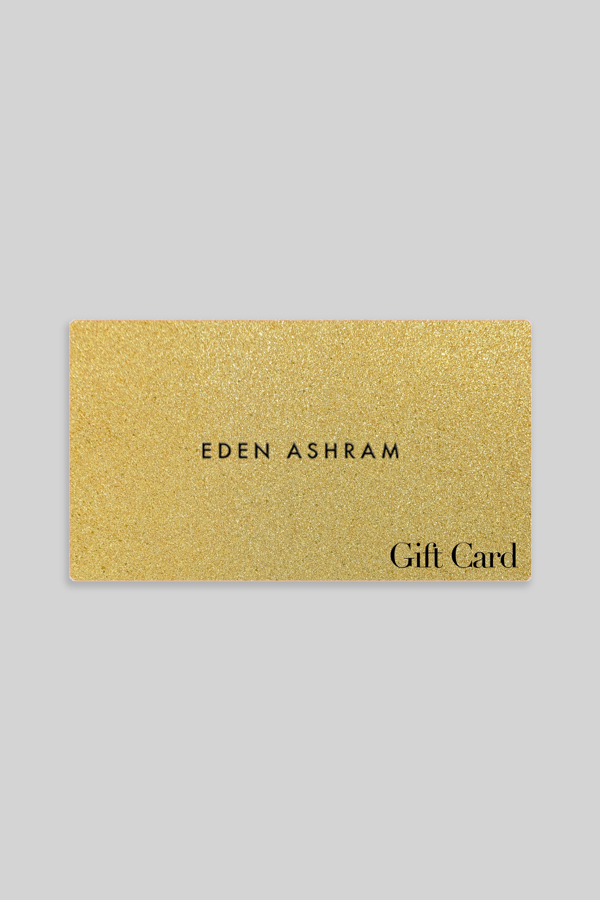 EDEN ASHRAM Carte-Cadeau Exclusif