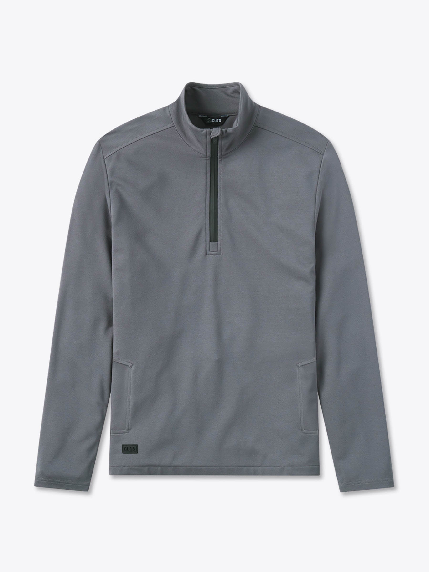 CUTS Pull Concorde 1/4 zip | Coupe Signature Overcast Aeroflite©