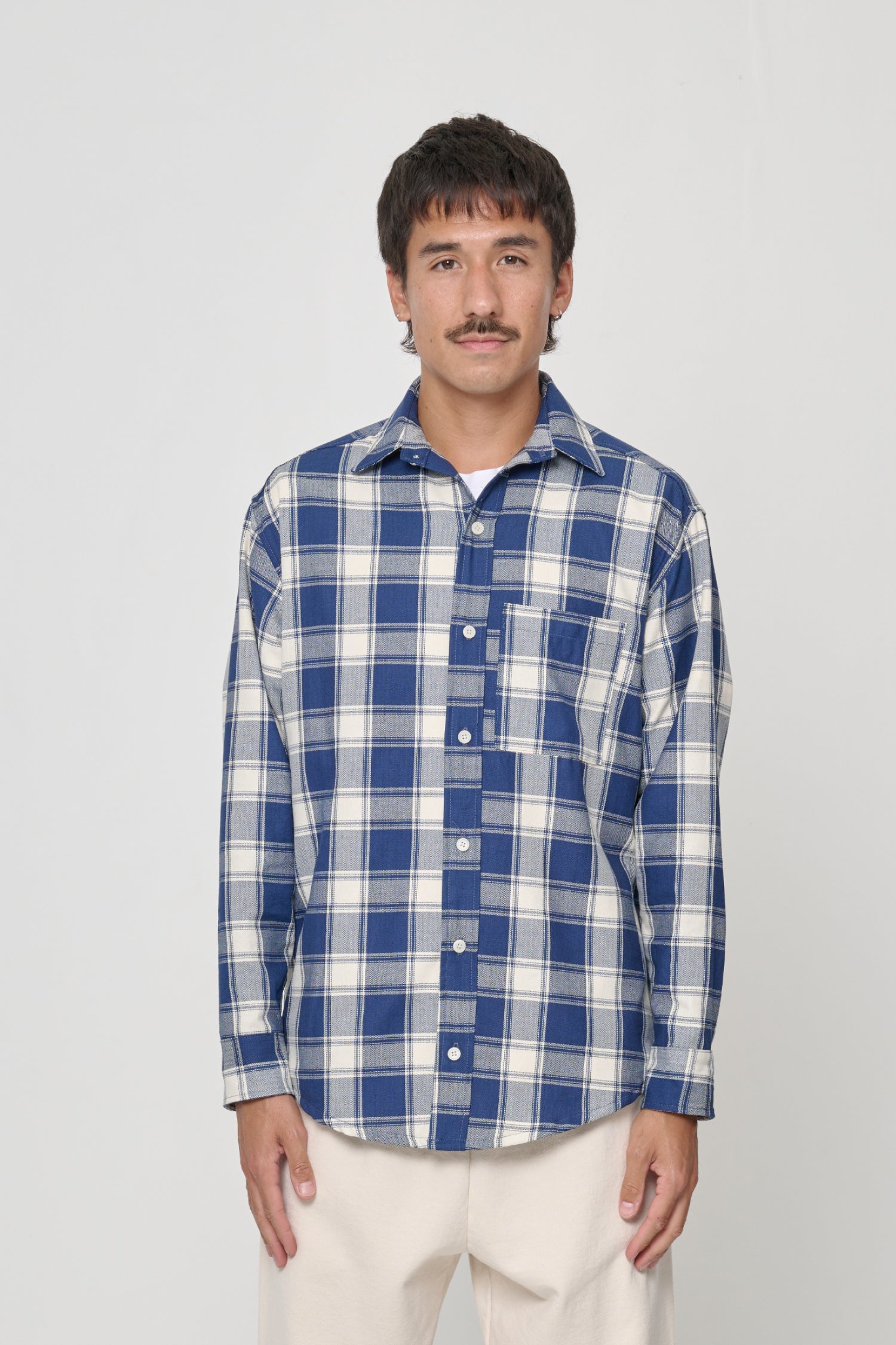 EVERYBODY.WORLD Chemise boutonnée à motif écossais