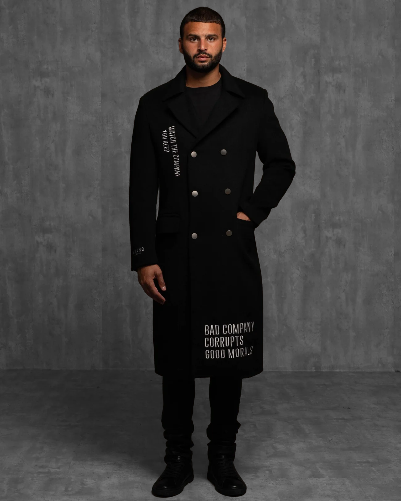 MILANO DI ROUGE Veste Christian Trench Chic Élégante