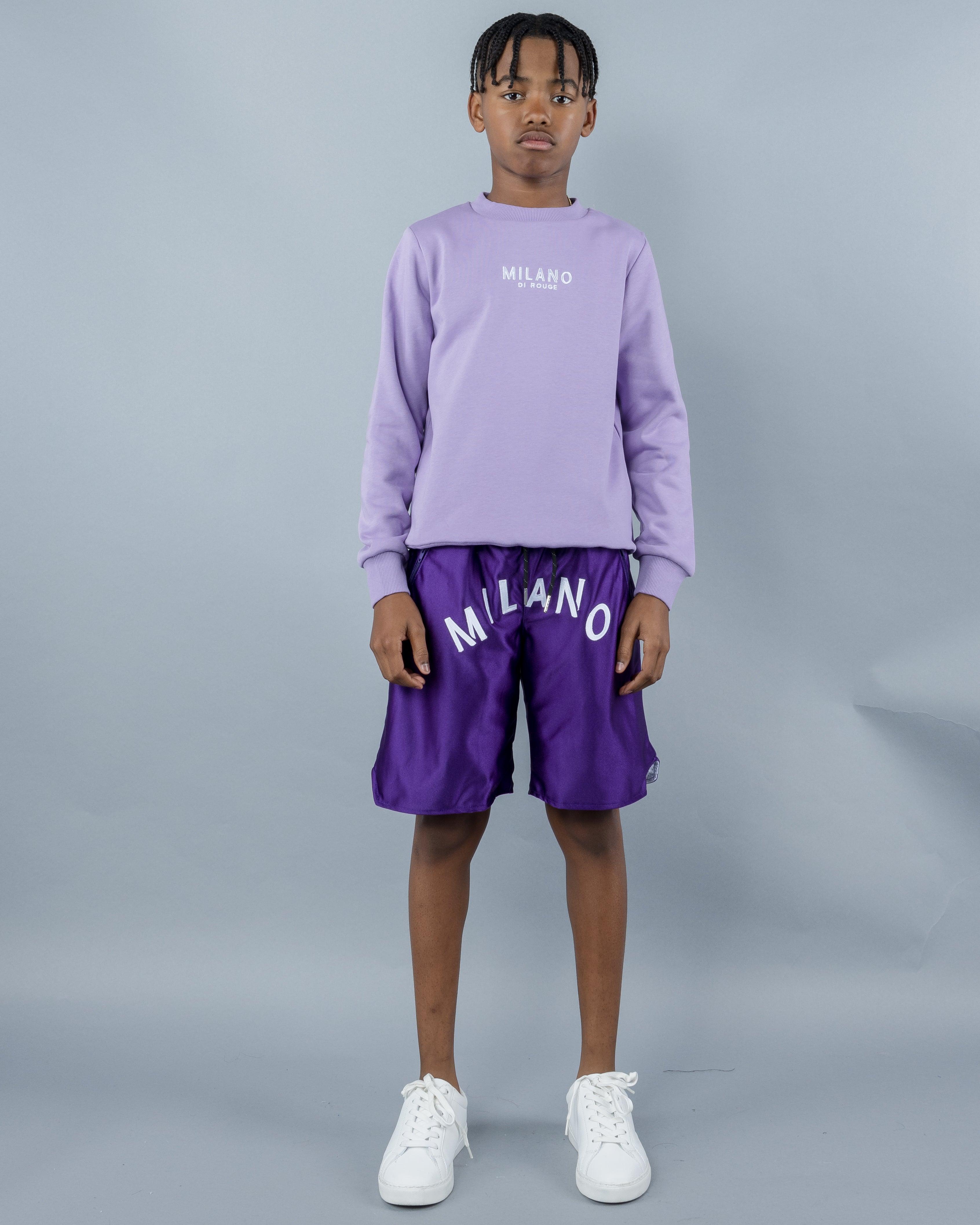 MILANO DI ROUGE Short de Sport Tyson pour Enfant