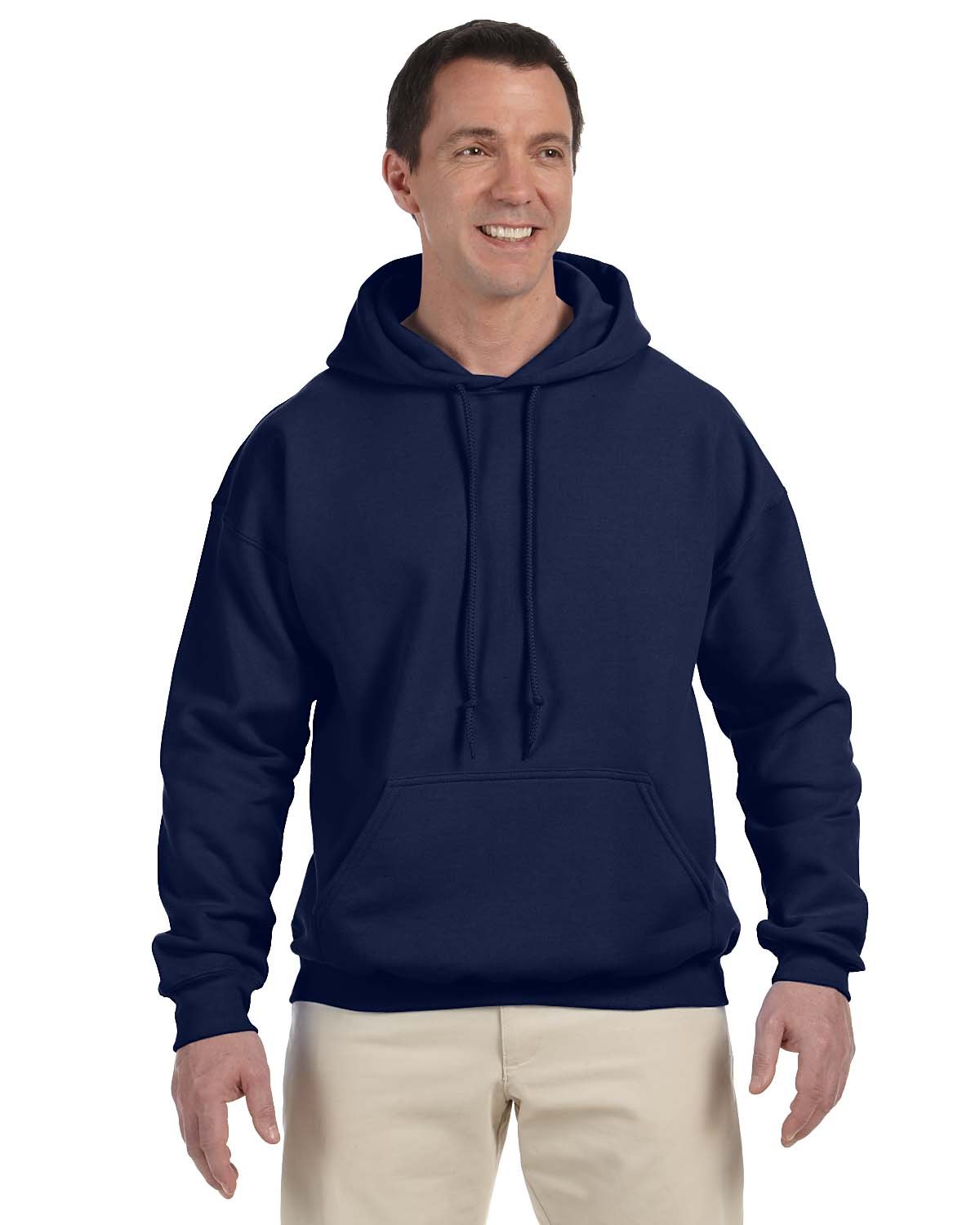 NINJA TRANSFERS Sweat à capuche Gildan G125 pour homme en mélange respirant 50/50 coté-polyester